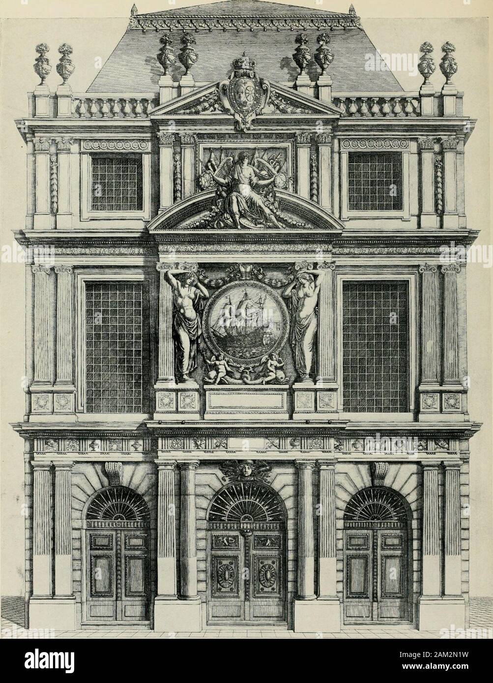 Une Histoire De L Architecture Francaise A Partir De La Mort De Mazarin Jusqu A La Mort De Louis Xv 1661 1774 Z 3i V W 05 S J S