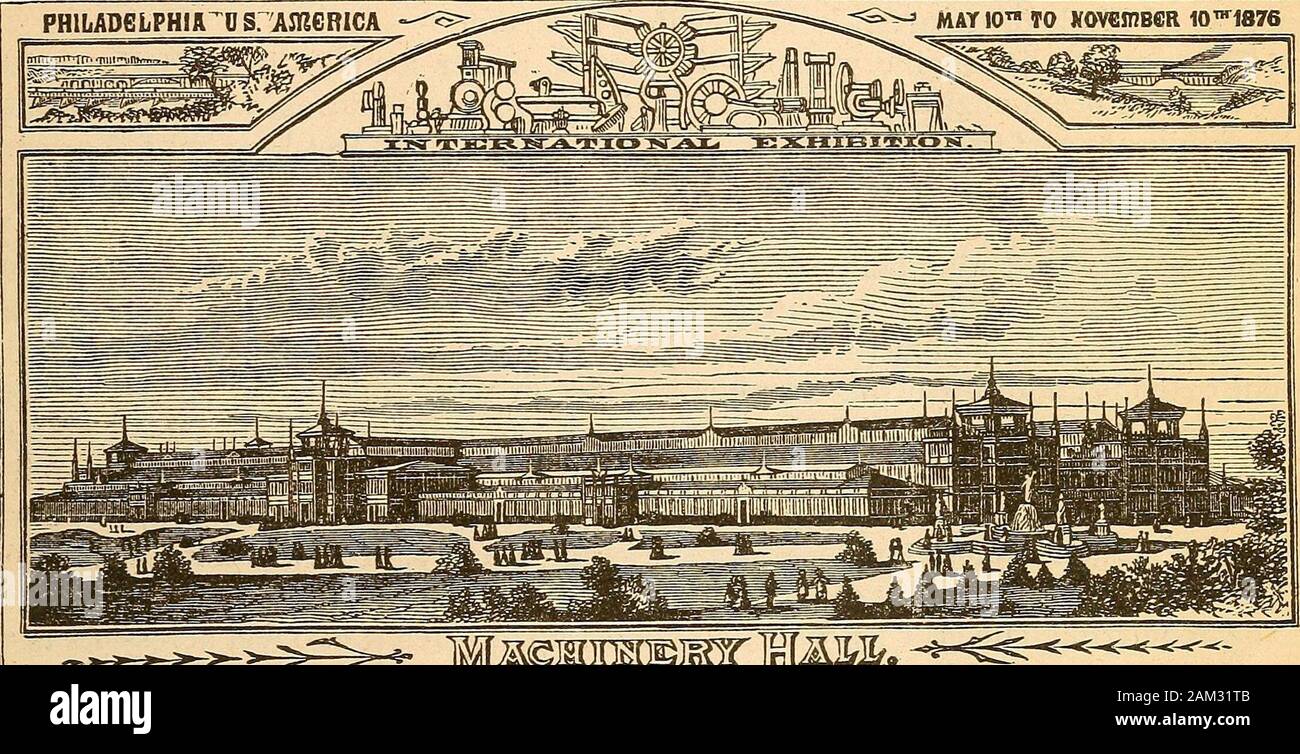 L'inconnu le guide de poche à Philadelphie et l'exposition du centenaire . d'événements menant à la révolution ; Eliots Bible indienne ; originalportraits de Benjamin Franklin, par Duplessis, à l'Ouest, et Martin ; également M. MellinChamberlains collection privée, et Poores Indian Hill collection. Les PETITS BÂTIMENTS CONSTRUITS PRÈS DE LA ART GALLERY. La Galerie d'Art Photographique, qui est une annexe de la galerie d'art, est 260 feetlong par 75 pieds de largeur, son coût étant à 26 000 $. Il contient une exposition complète ofAmerican étrangers et l'art photographique et Coffee-Hotjse Boulangerie Vienne, érigée par Gafi, Fleischmann Banque D'Images