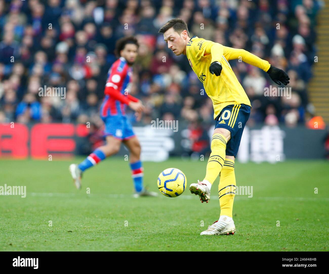 Londres, Royaume-Uni. 11Th Jan, 2020. Londres, ANGLETERRE - 11 janvier : Mesui Ozil d'Arsenal au cours English Premier League match entre Arsenal et Crystal Palace le 11 janvier 2020 à Selhurst Park Stadium, Londres, Angleterre. Action Crédit : Foto Sport/Alamy Live News Banque D'Images