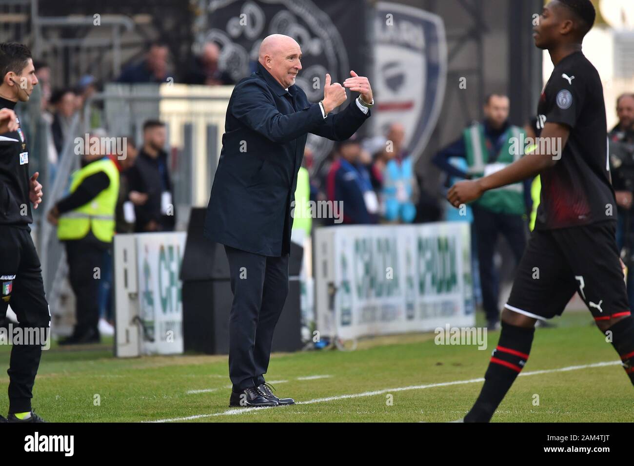 Cagliari, Italie. 11Th Jan, 2020. rolando maran de Cagliari Calcio lors de Cagliari vs AC Milan - Serie A soccer italien Championnat Hommes - Crédit : LPS/Luigi Canu/Alamy Live News Banque D'Images