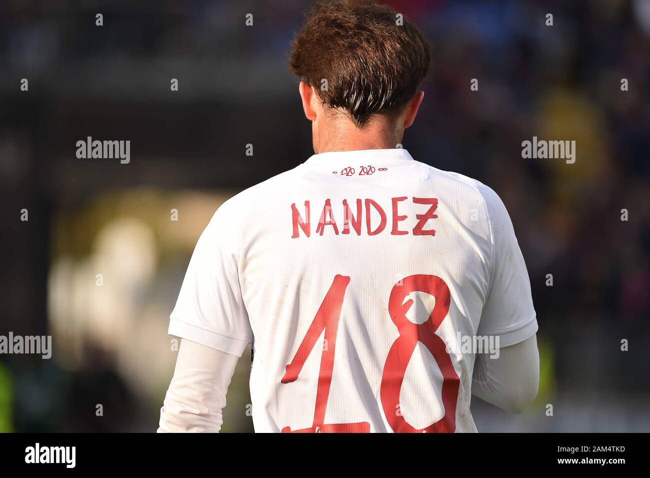 Cagliari, Italie. 11Th Jan, 2020. nahitan nandez de Cagliari Calcio lors de Cagliari vs AC Milan - Serie A soccer italien Championnat Hommes - Crédit : LPS/Luigi Canu/Alamy Live News Banque D'Images