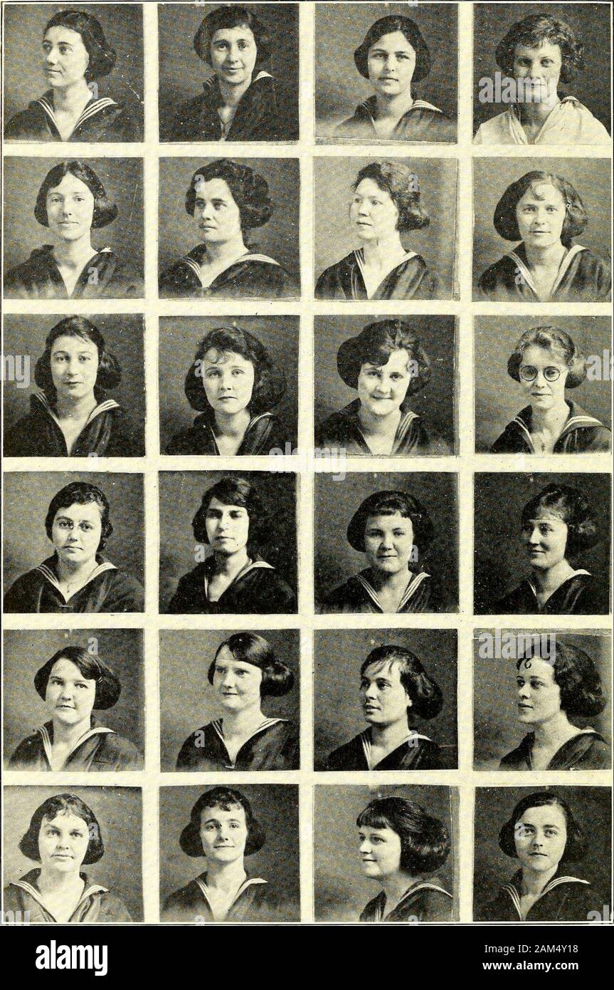Le Teachers College Quarterly [Série] . Mamie Hayes. Bertha Godwin. Neille McDonald. Annie Kittrell Louise McCain, Sallie Jones, Espie Lee. Myrtle Holt Julia Gatling, Lucy Fleming. Marie Lowry. Ruby Joyner Trixie Jenkins. Elsie Lewter. Ida Hollande, Blanche Harris Elma Lewter, Alice Fulford, Fannie Johnston, Ruby Holland Béatrice Jacques, Annie Ruth Joyner, Charliemae Hennessee, Malissa Hicks. Cykena Crethie Allen, Allen. Lucy Andrews. Virginia Arthur Charlie Mae Barker, Eva Bateman, Carrie Lee Bell, Lottie Lee Blanchard, Helen Elizabeth Boney Boone, Frances Bradley, Attie Bray Marie Brock. Dell Banque D'Images