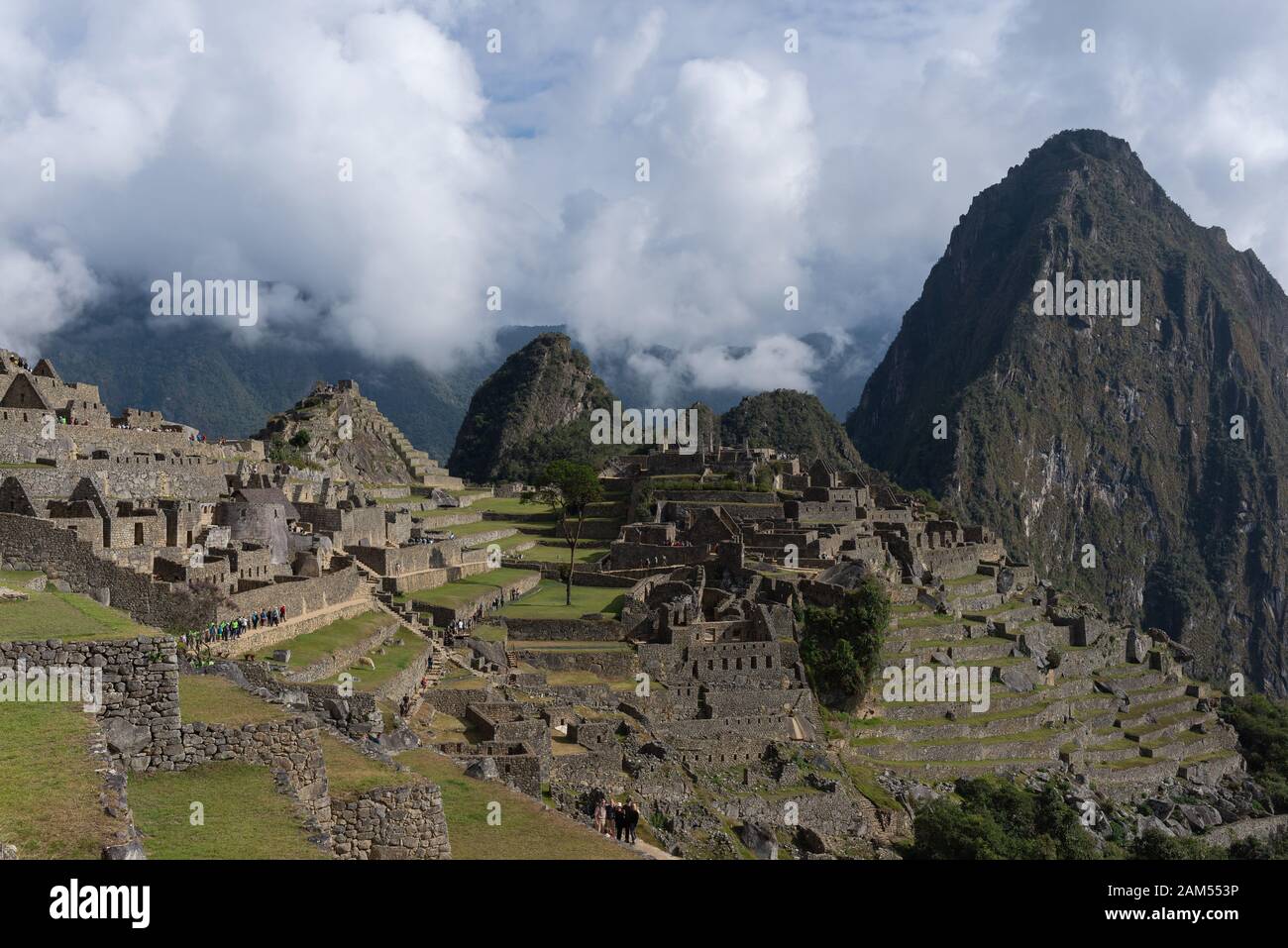 Machu Picchu, Pérou, site du patrimoine mondial De L'Unesco Banque D'Images