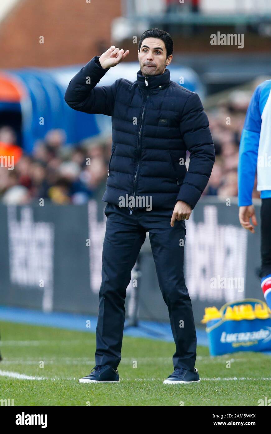 Londres, Royaume-Uni. 11Th jan 2020. Mikel Arteta manager d'Arsenal au cours d'English Premier League match entre Arsenal et Crystal Palace le 11 janvier 2020 à Selhurst Park Stadium, Londres, Angleterre. (Photo par AFS/Espa-Images) Credit : Cal Sport Media/Alamy Live News Crédit : Cal Sport Media/Alamy Live News Crédit : Cal Sport Media/Alamy Live News Banque D'Images