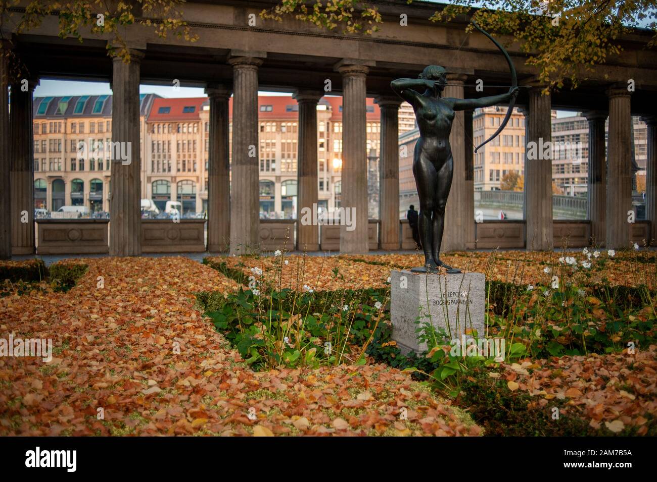 Les jardins de l'UNESCO Welterbestätte Museumsinsel. Photos de voyage de Berlin. Banque D'Images