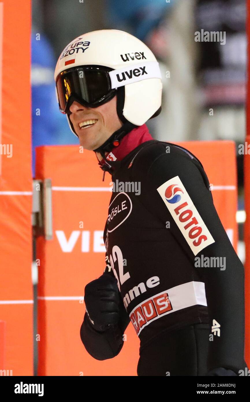 11 Janvier 2020; Predazzo, Val Di Fiemme, Trente, Italie; Coupe Du Monde De La Fédération Internationale De Ski, Fis Ski Jumping Val Di Fiemme, Piotr Zyla (Pol) - Usage Éditorial Banque D'Images