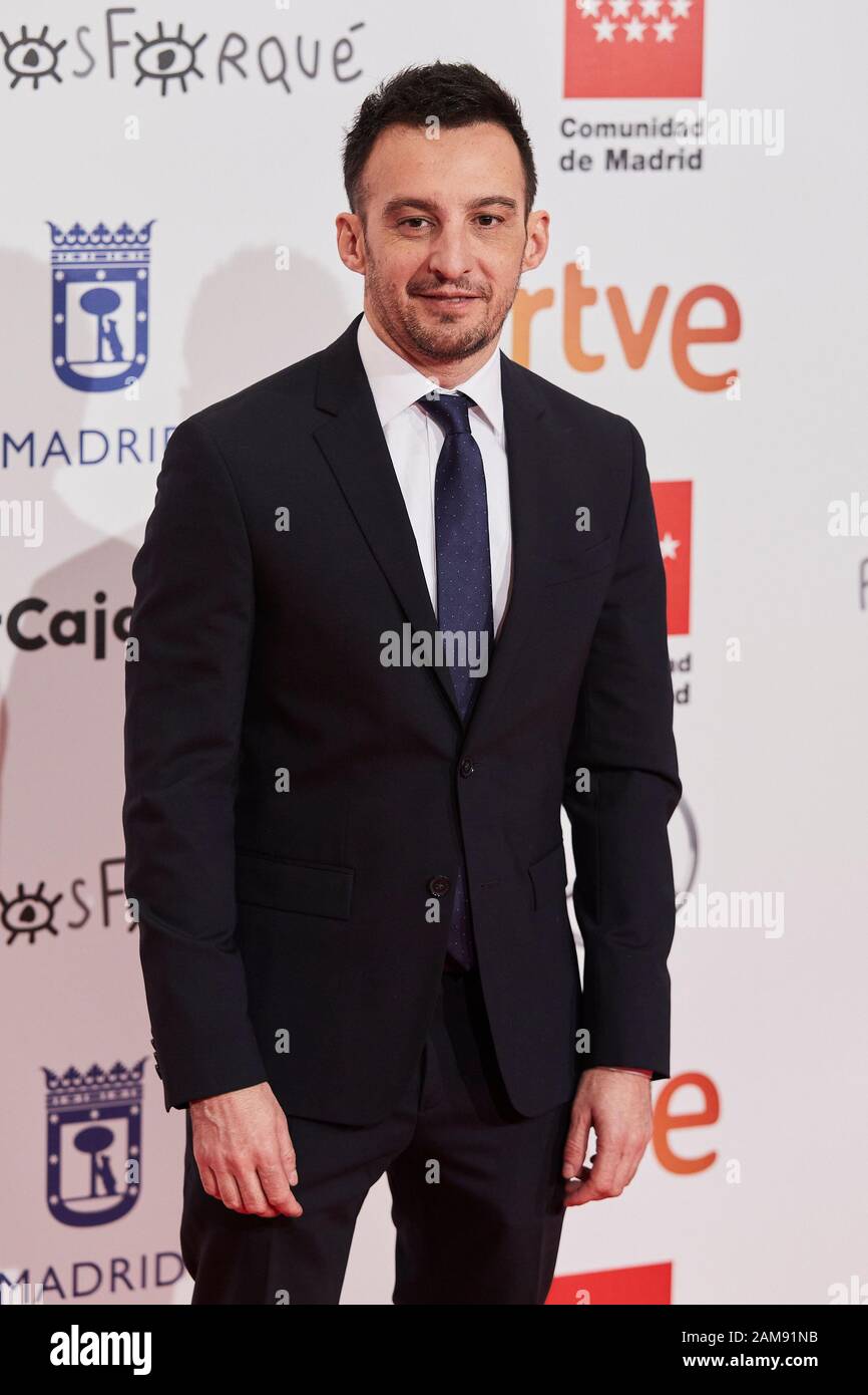 Alejandro Amenabar assiste aux XXV Forque Awards au Palacio Municipal de Congresos à Madrid. Banque D'Images