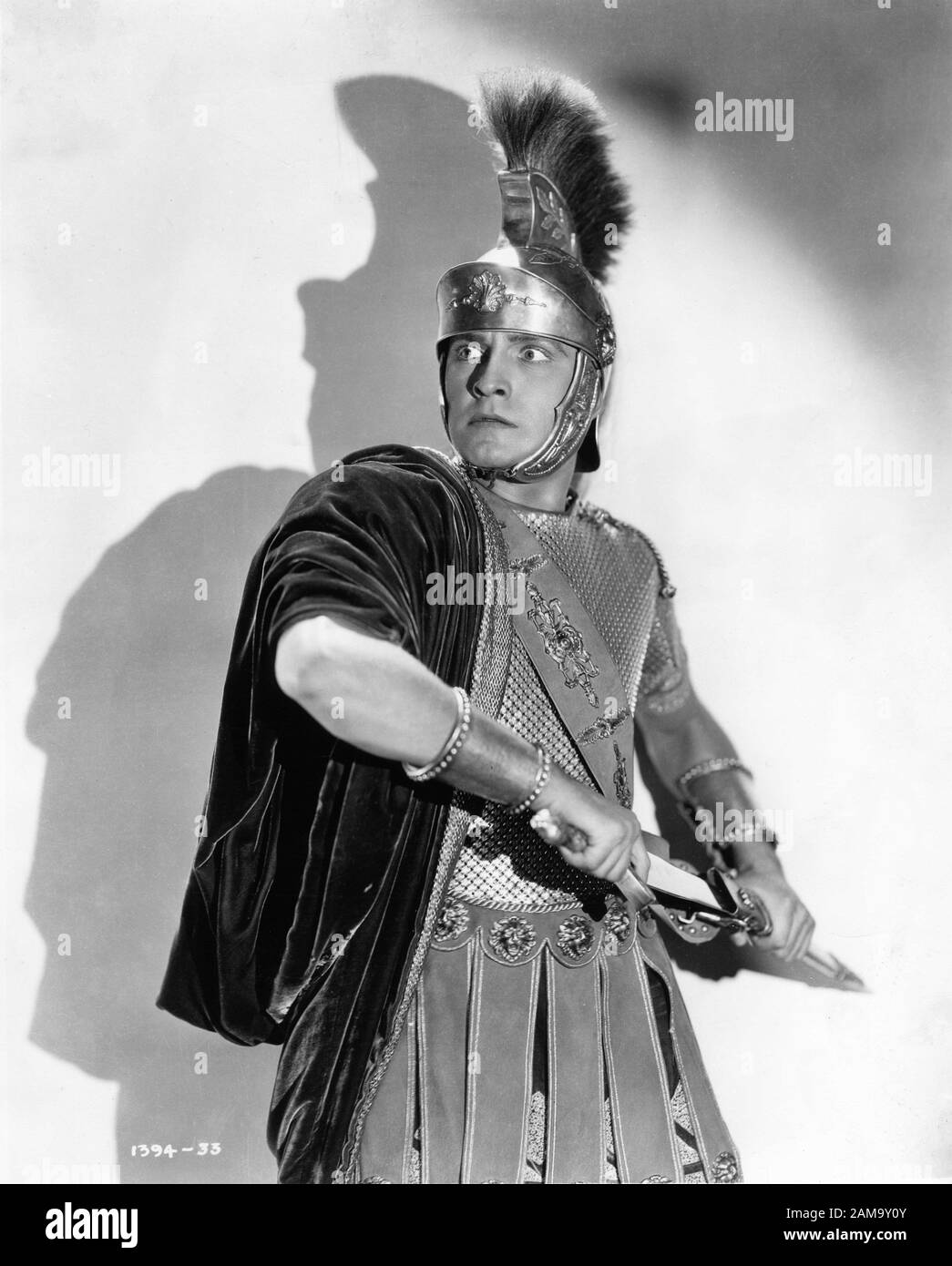Fredric MARS Portrait comme Marcus Superbus , Préfet de Rome AU SIGNE DE la CROIX 1932 directeur CECIL B. DeMille direction / costumes Mitchell Leisen Paramount Photos Banque D'Images