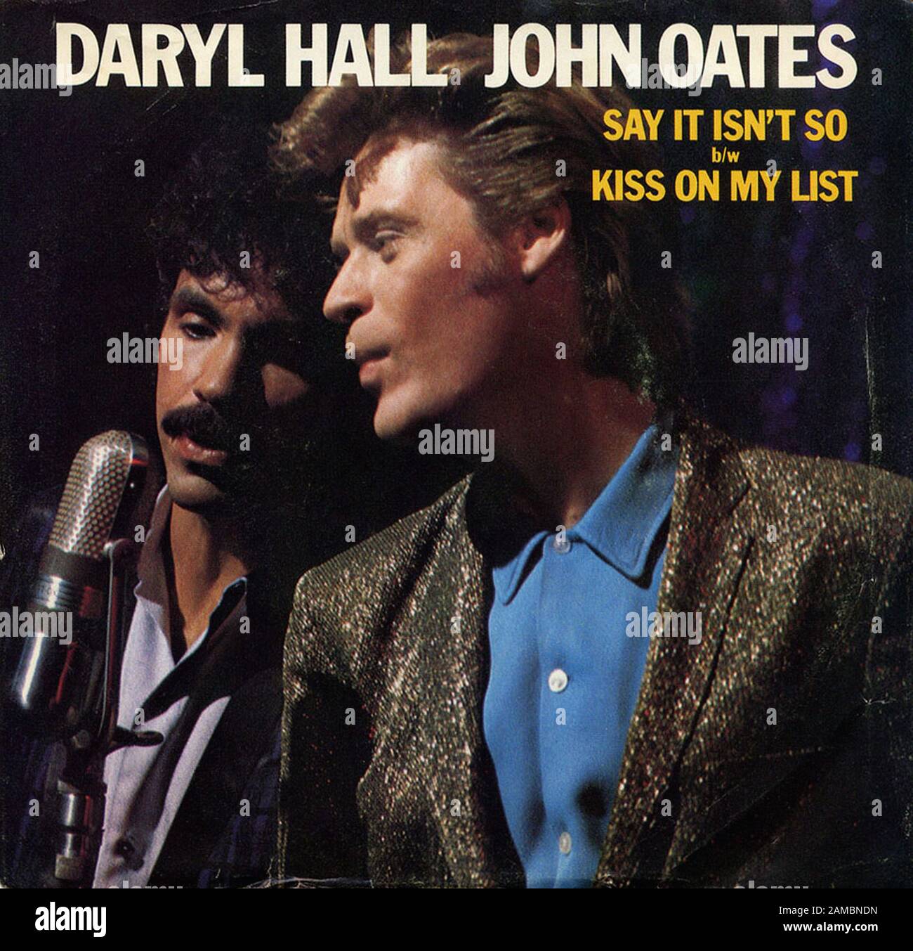 Hall & Oates - Dites Que ce N'Est pas Le Cas - Classic vintage vinyle album Banque D'Images