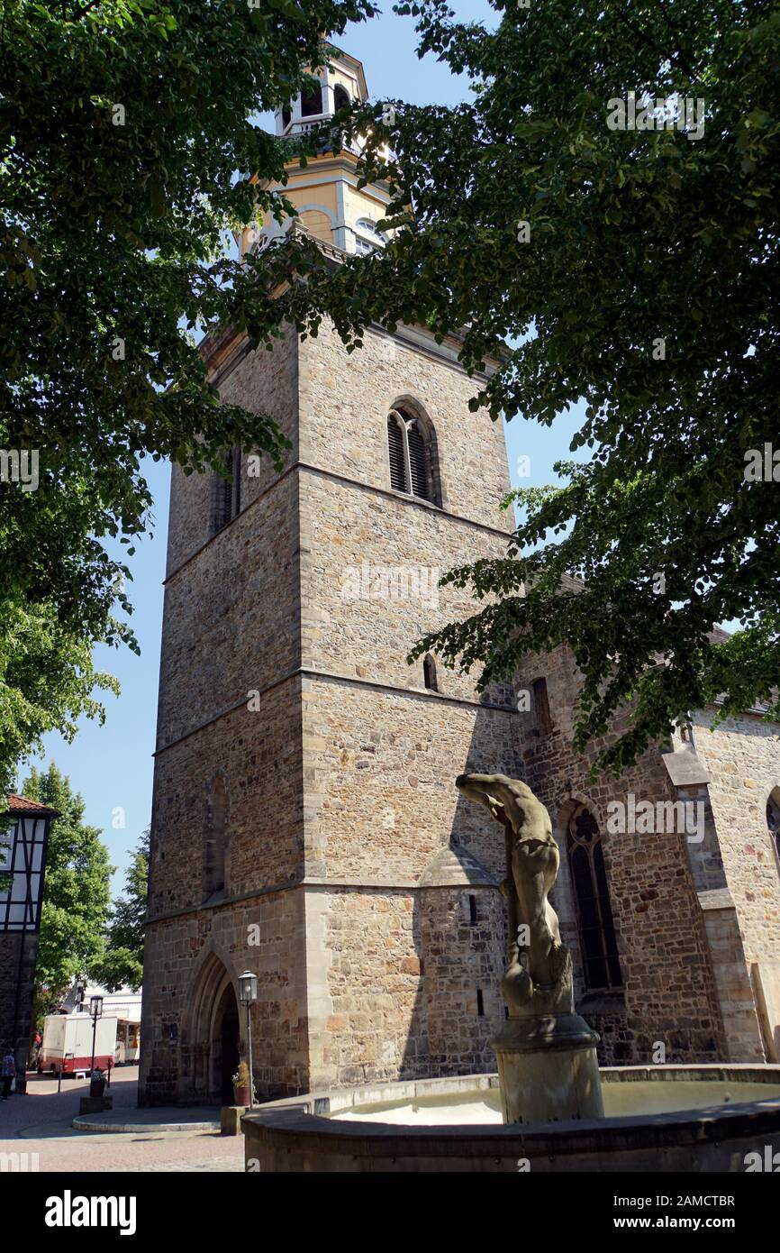 Sankt Nikolai Kirche, Rinteln Niedersachsen, Deutschland Banque D'Images