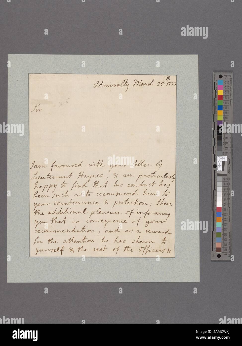 Sandwich, John Montague, comte d'Amirauté la numérisation a été rendue possible par un don de chef de file de la Fondation Polonsky; Sandwich, John Montague, comte de. Amirauté Banque D'Images