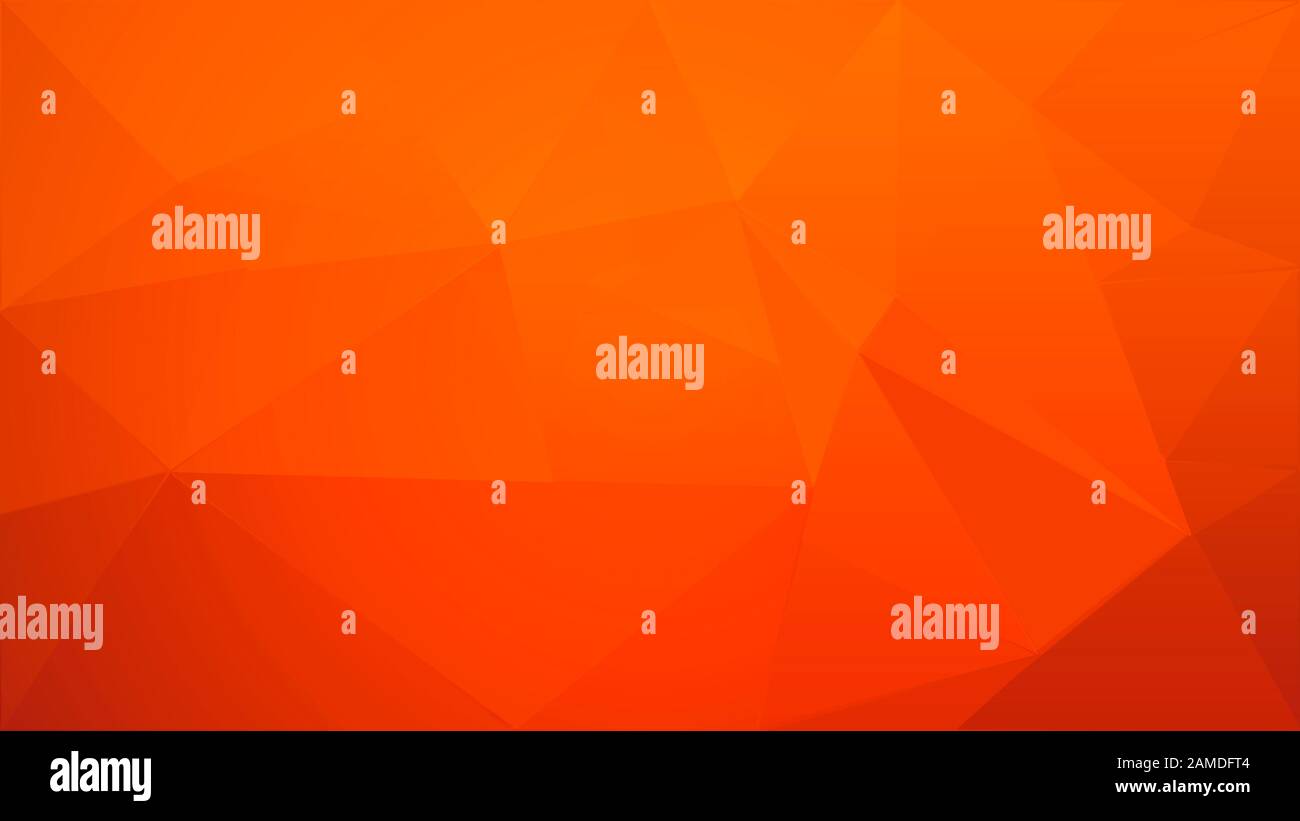 Belle basse orange fond poly Banque D'Images