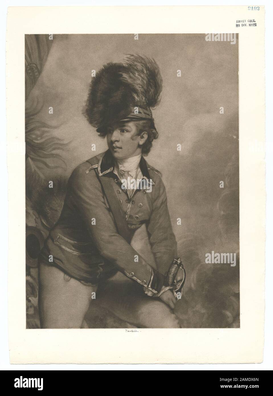 Parmi Les Printmakers De Tarleton Figurent Francesco Bartolozzi Et Henry Bryan Hall. Titre du calendrier de la collection Emmet. E9102 ; Tarleton Banque D'Images