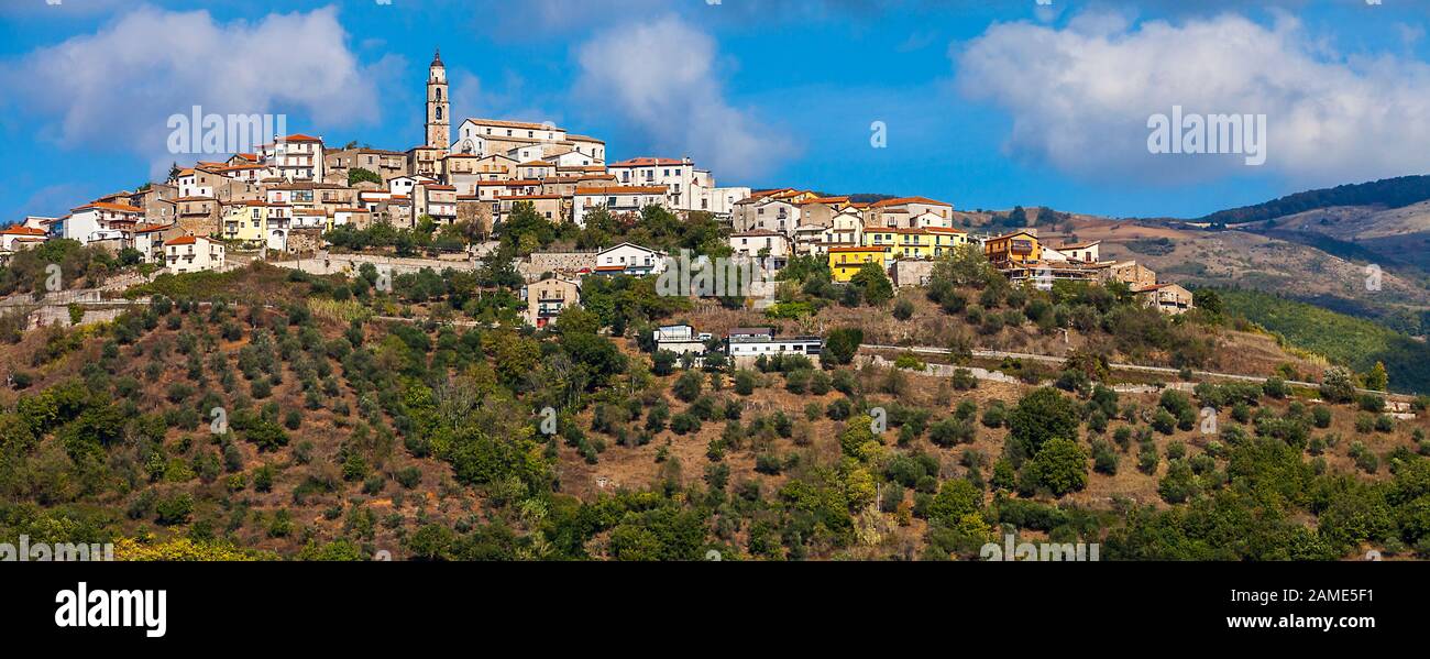 Région De Picerno Province De Basilicate De Potenza Italie Banque D'Images