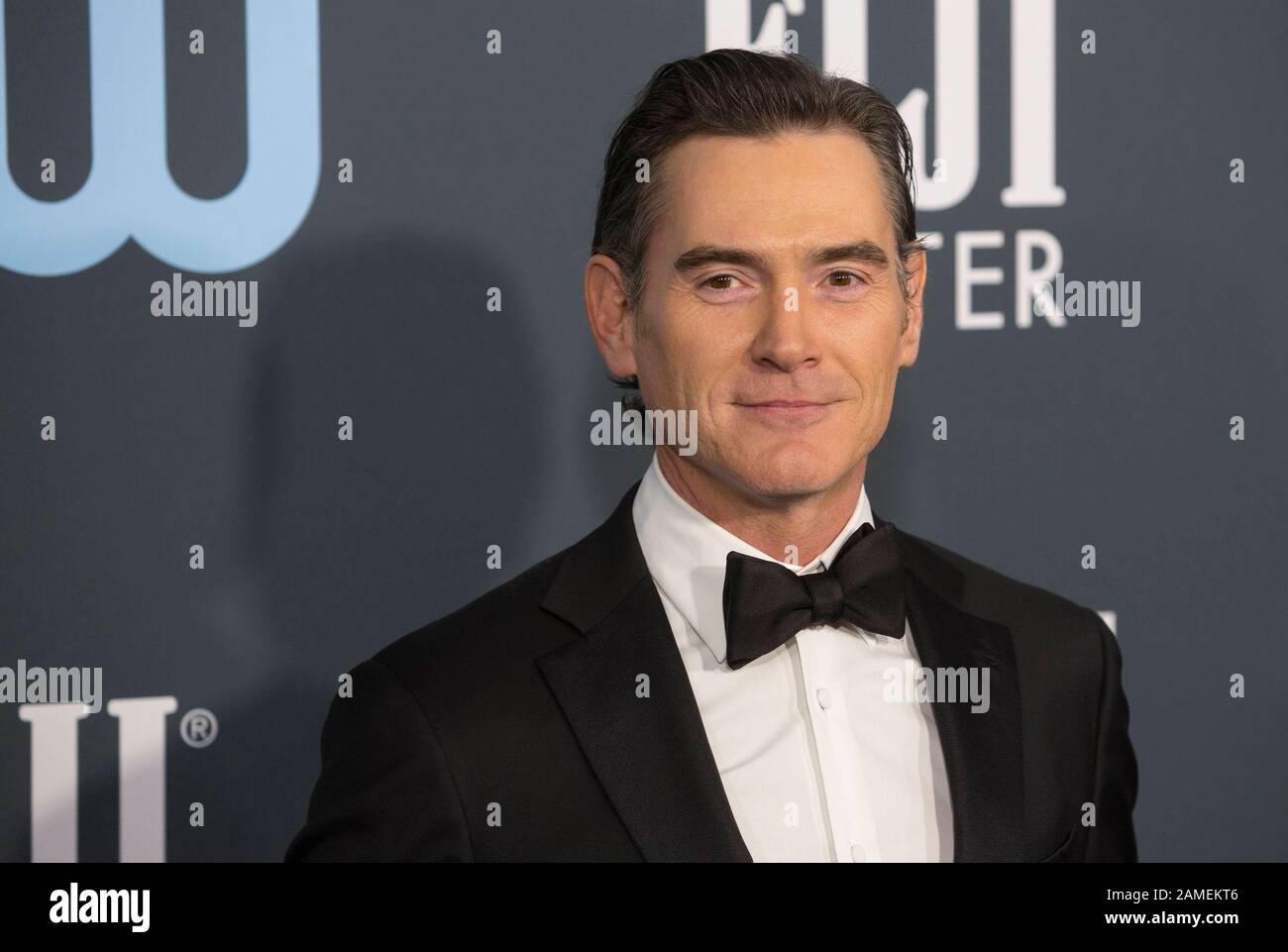 Billy Crudup attend les 25 Prix annuels de choix des critiques à Barker Hangar à Santa Monica, Los Angeles, Californie, États-Unis, le 12 janvier 2020. | utilisation dans le monde entier Banque D'Images