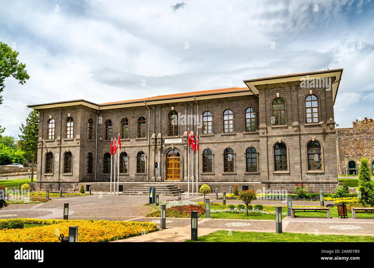 Musée Archéologique De Diyarbakir En Turquie Banque D'Images