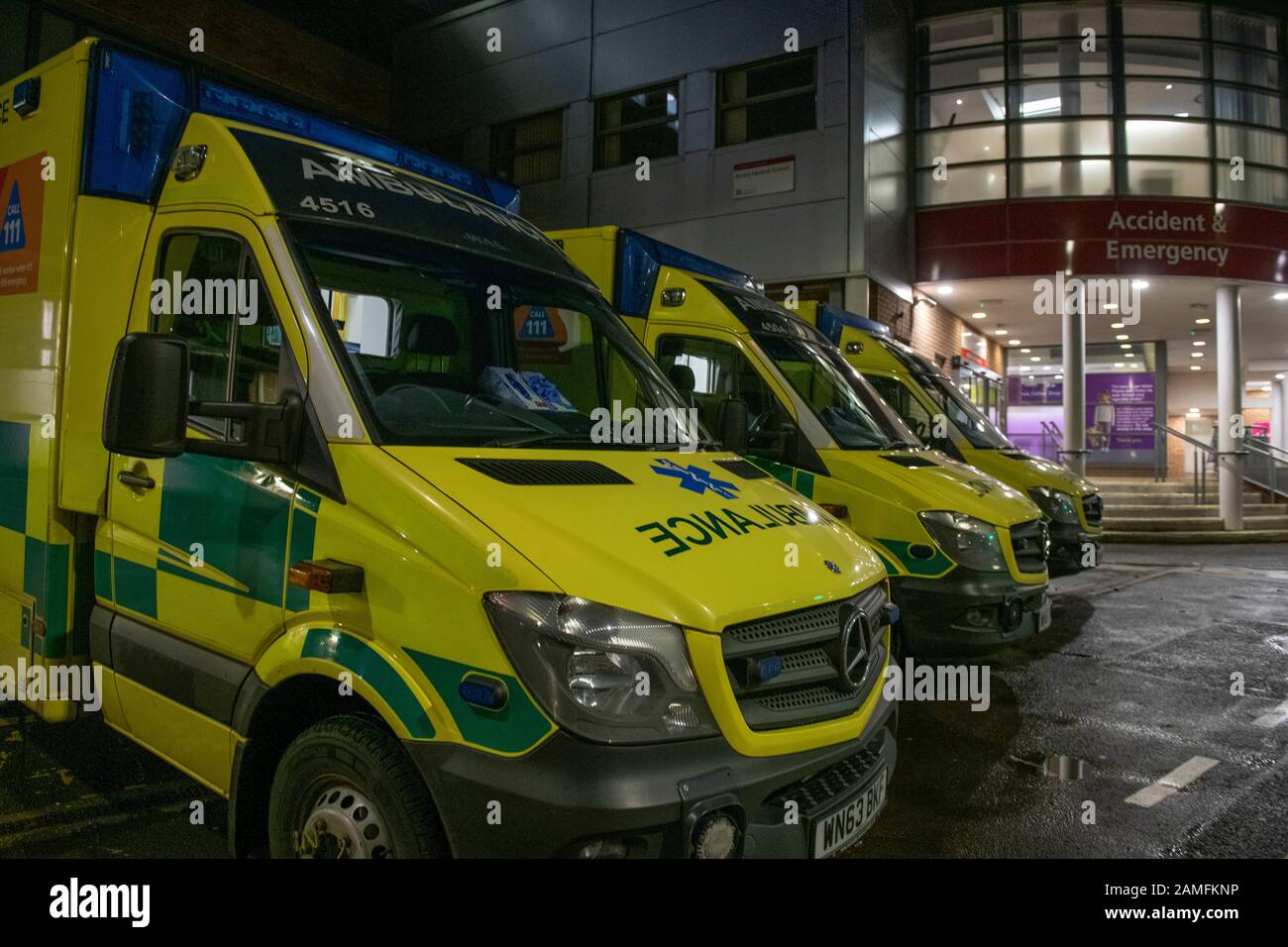 Hôpital Du District De Yeovil, Somerset, Montrant Le Service Des Accidents Et Des Urgences Banque D'Images