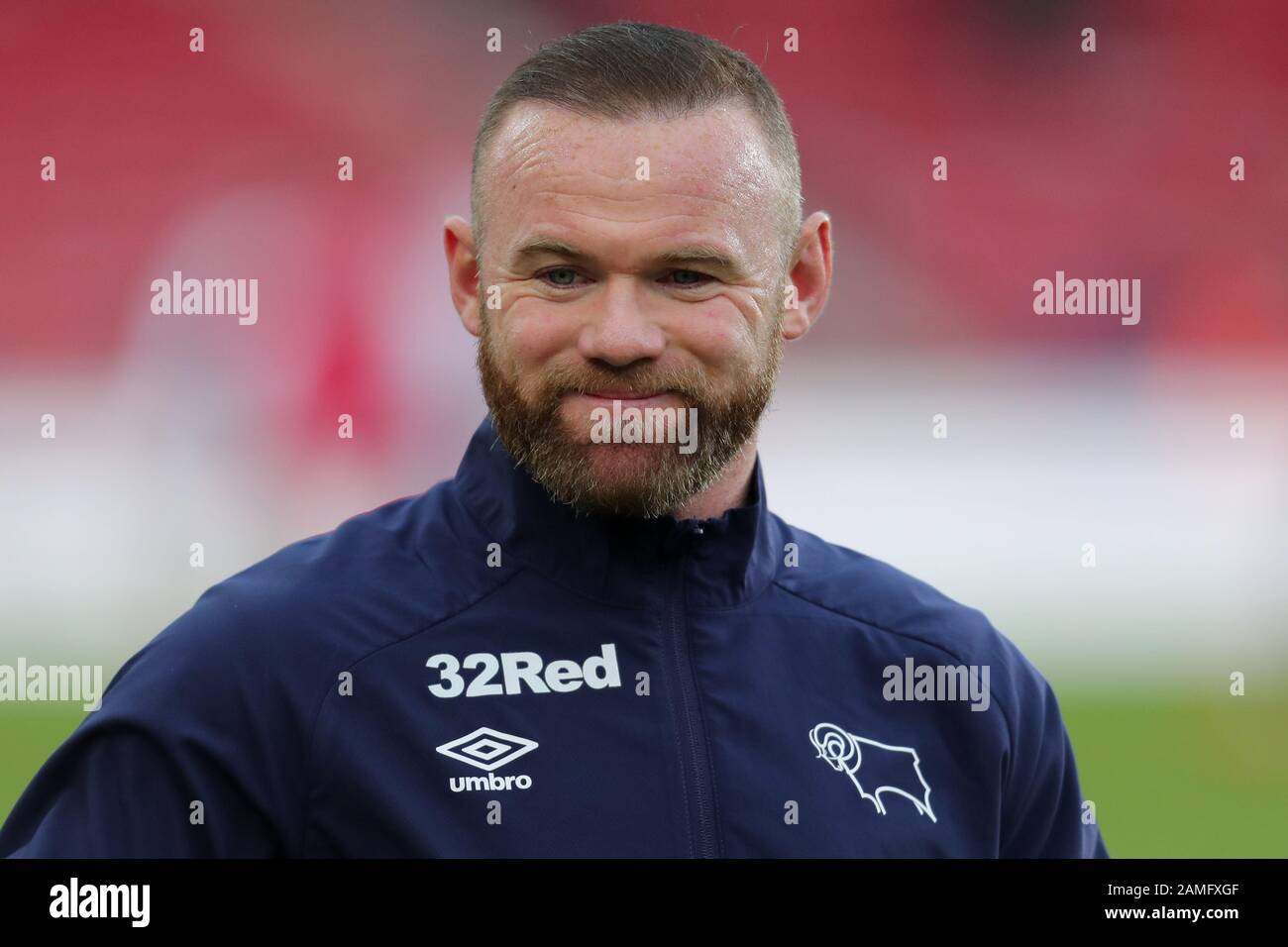 WAYNE ROONEY, DERBY COUNTY FC, 2020 Banque D'Images