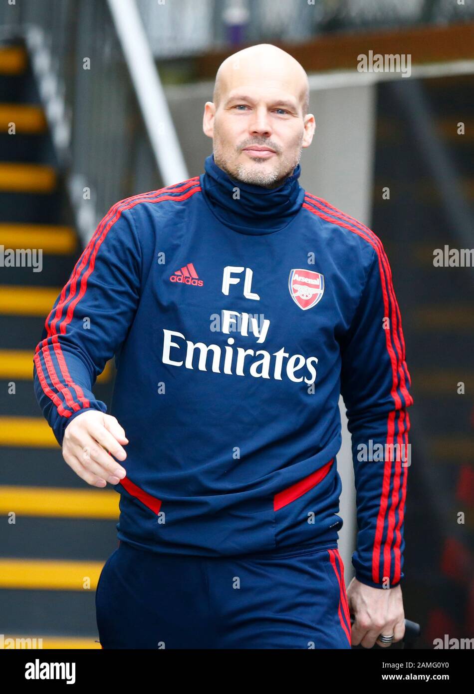 Londres, ANGLETERRE - 11 JANVIER : entraîneurs adjoints Suède Freddie Ljungberg[ d'Arsenal pendant le match de la Premier League anglaise entre Crystal Palace et Banque D'Images