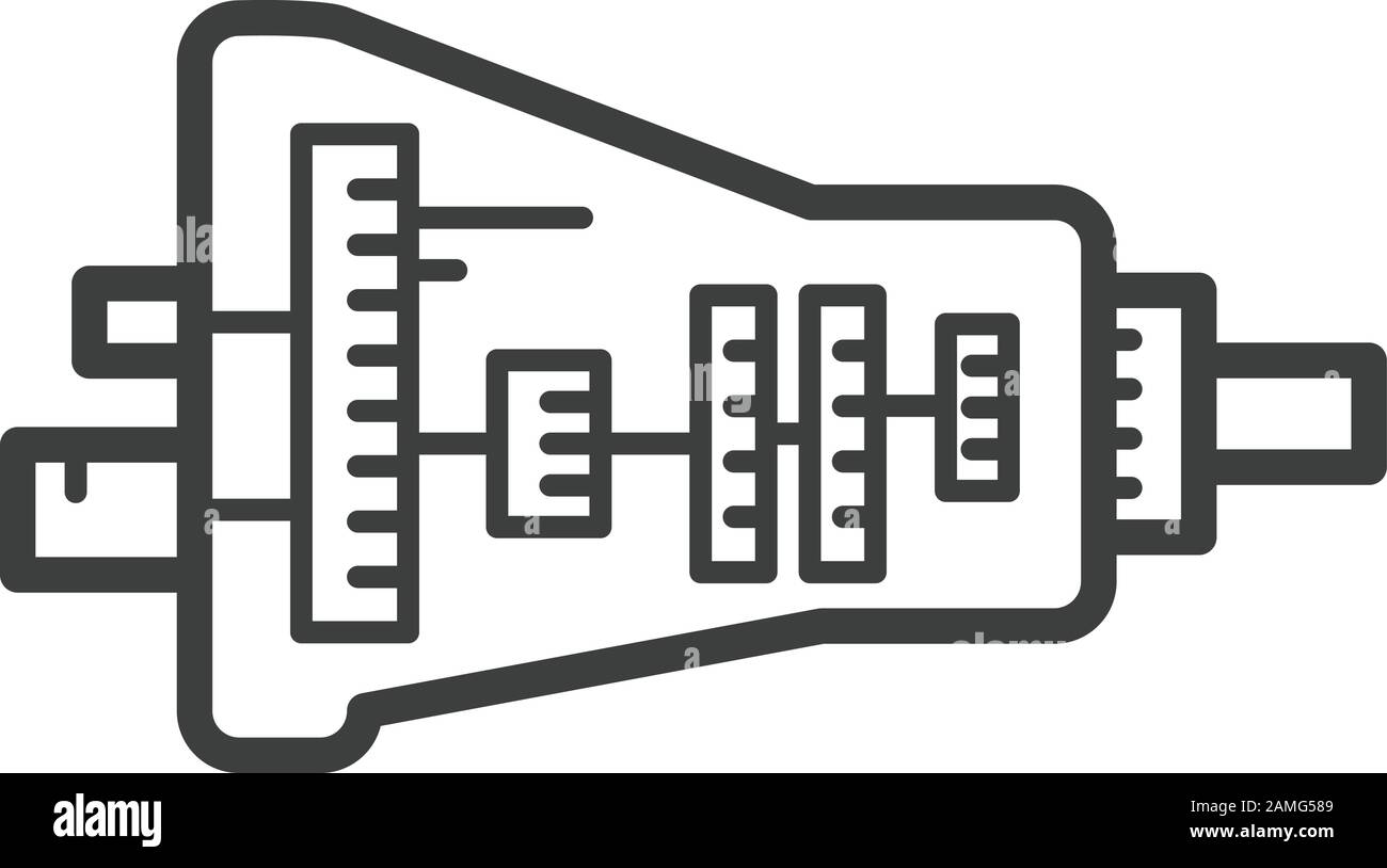 Icône de l'ensemble de transmission de voiture - symbole de boîte de vitesses pour l'entretien de réparation de la transmission de voiture Illustration de Vecteur