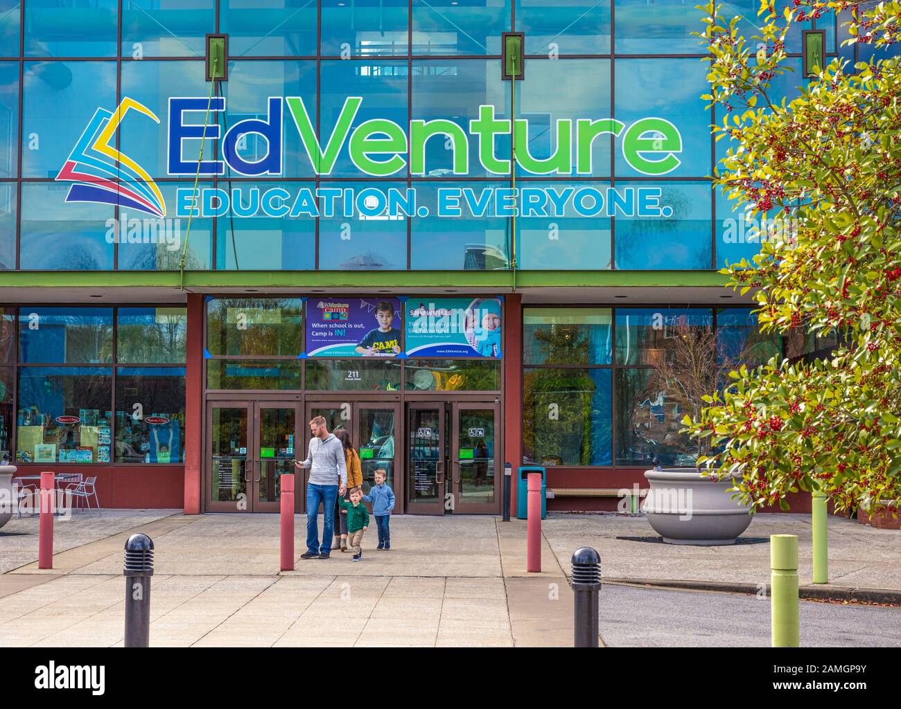 Columbia, SC, États-Unis-7 JANVIER 2010 : EdVenture, un musée pour enfants, est situé dans le parc Columbia Mills, une installation d'État qui comprend plusieurs musées. Banque D'Images