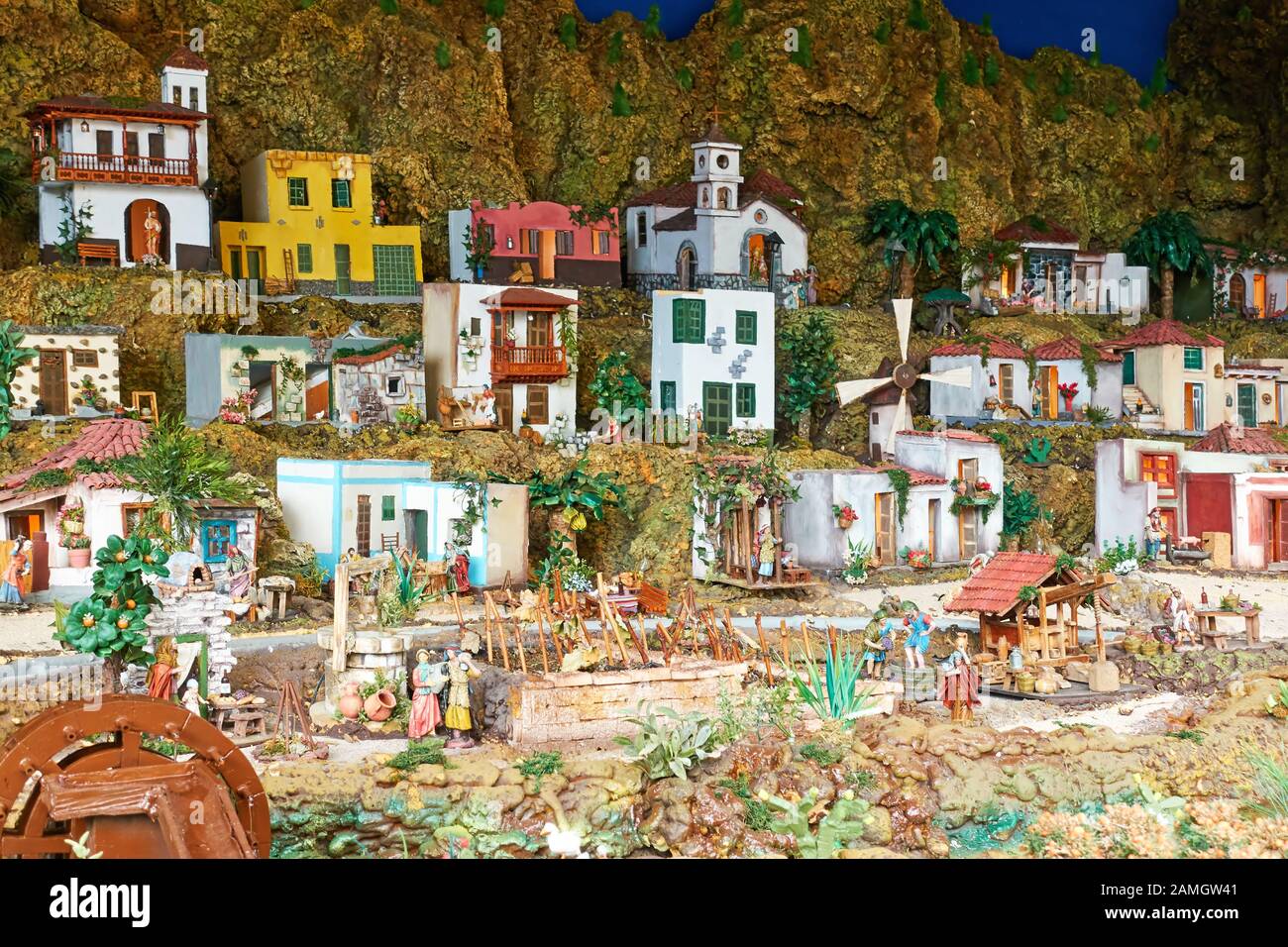 Noël en miniature Banque de photographies et d’images à haute résolution - Alamy