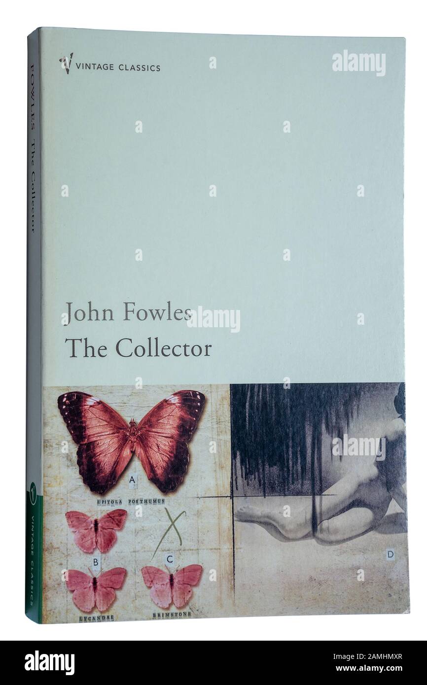 Le collectionneur, roman de John Fowles. Livre de poche classique. Banque D'Images