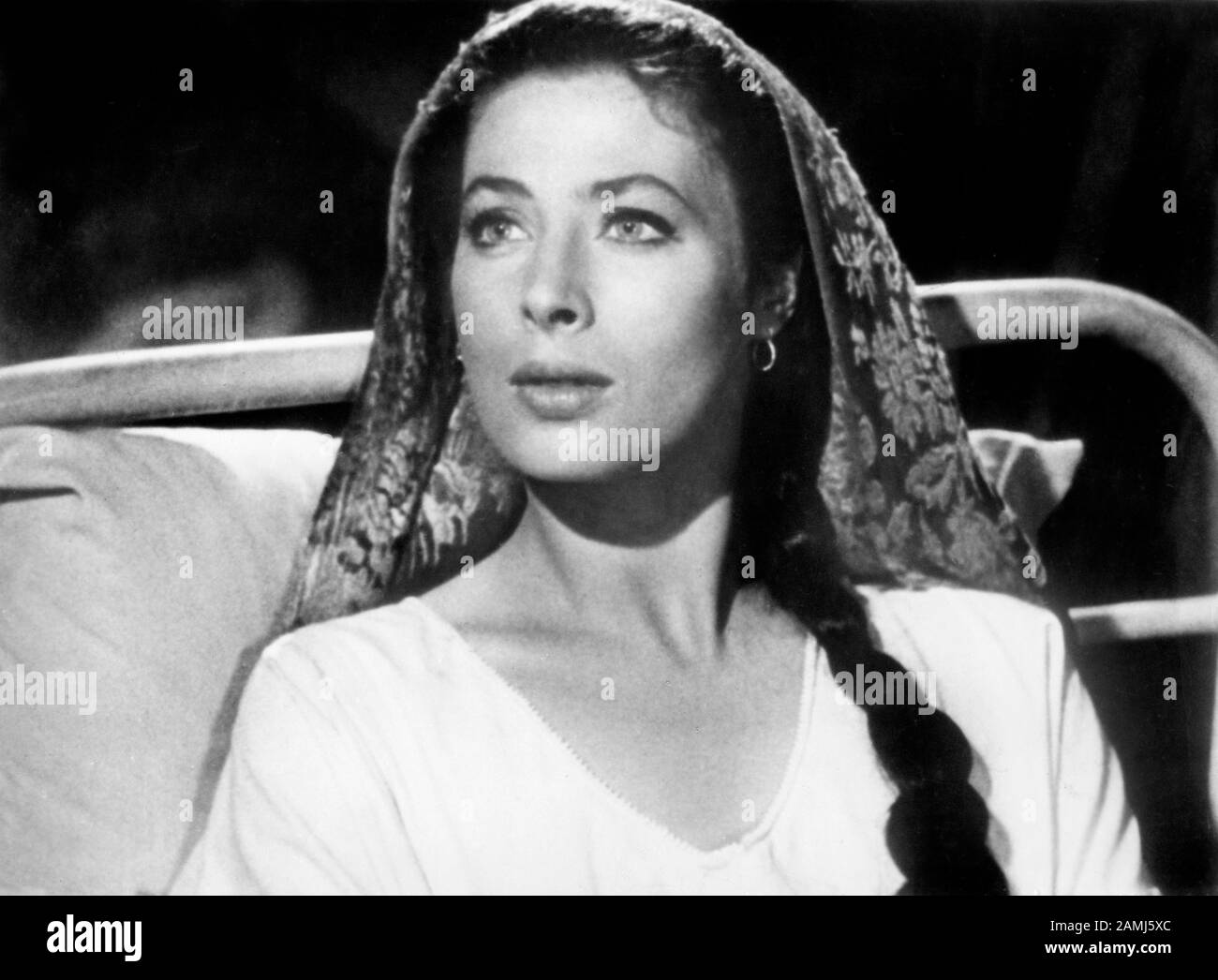 Rita Gam, Portrait publicitaire pour le film, « Saadia », MGM, 1953 Banque D'Images