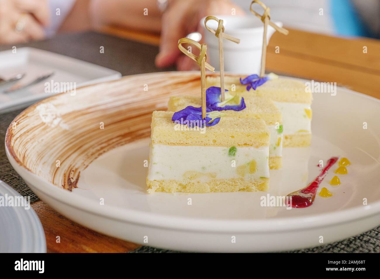 Traditional Pandan Cake Banque D Image Et Photos Alamy