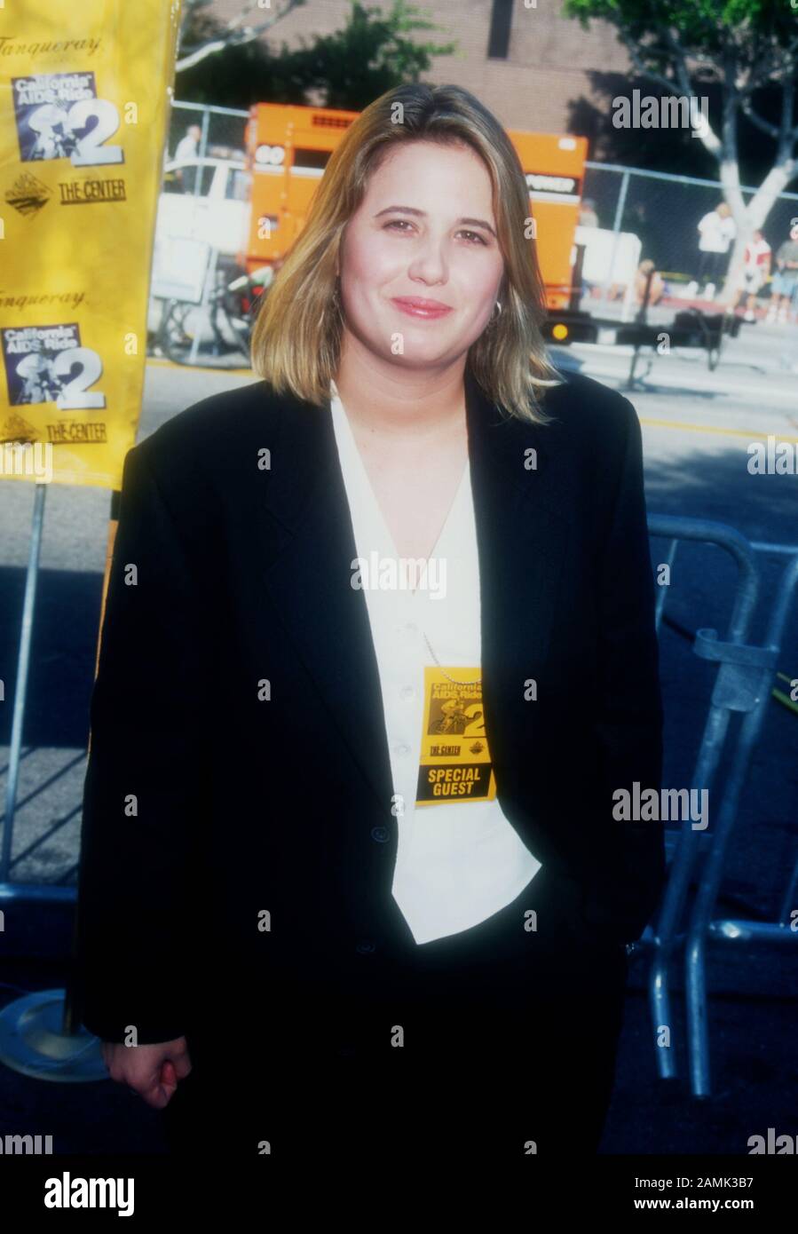 West Hollywood, Californie, États-Unis 20 mai 1995 l'activiste Chastity Bono, alias Chez Bono assiste à California Aids Ride le 20 mai 1995 à West Hollywood, Californie, États-Unis. Photo De Barry King/Alay Stock Photo Banque D'Images