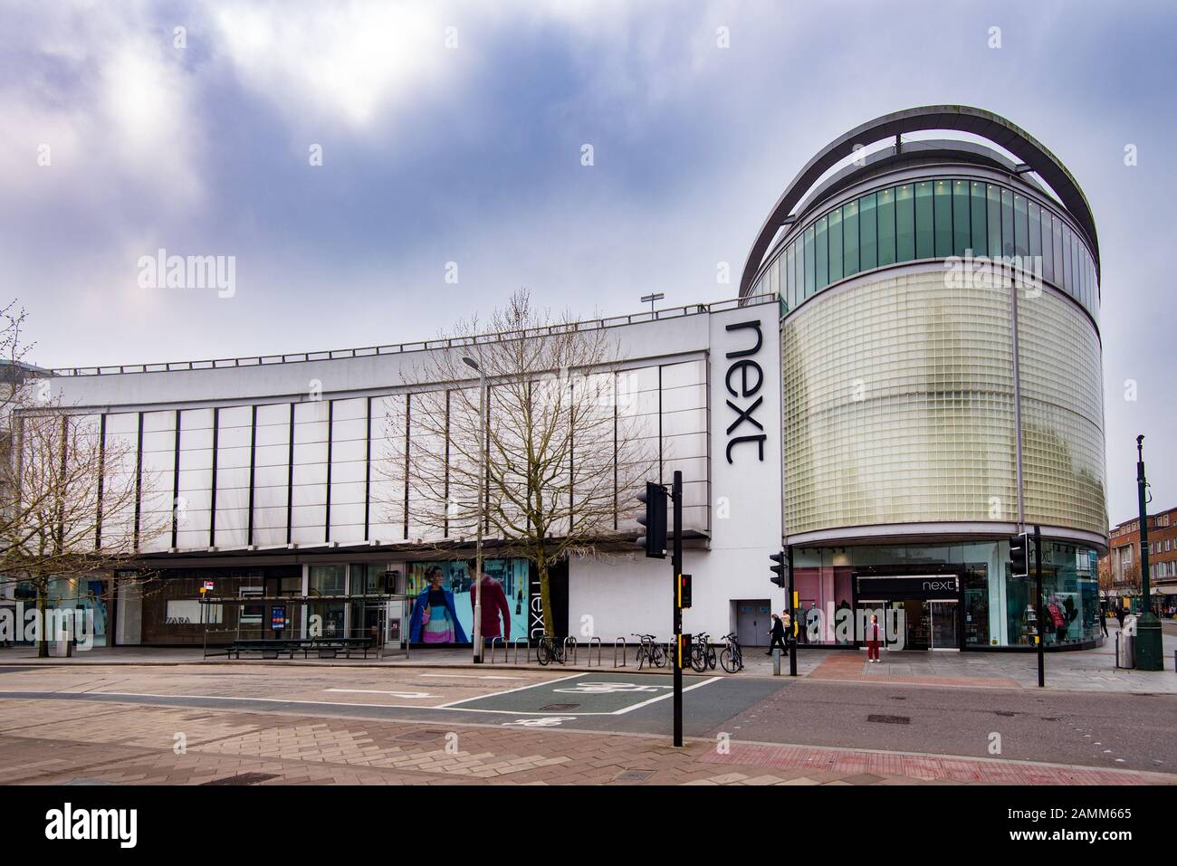 British, City Center, Devon, Devonshire, Angleterre, Anglais, Exeter, Grande-Bretagne, High Street, Next, Boutique, Magasin, Summerland Street, Royaume-Uni, Royaume-Uni, Kingdo Banque D'Images