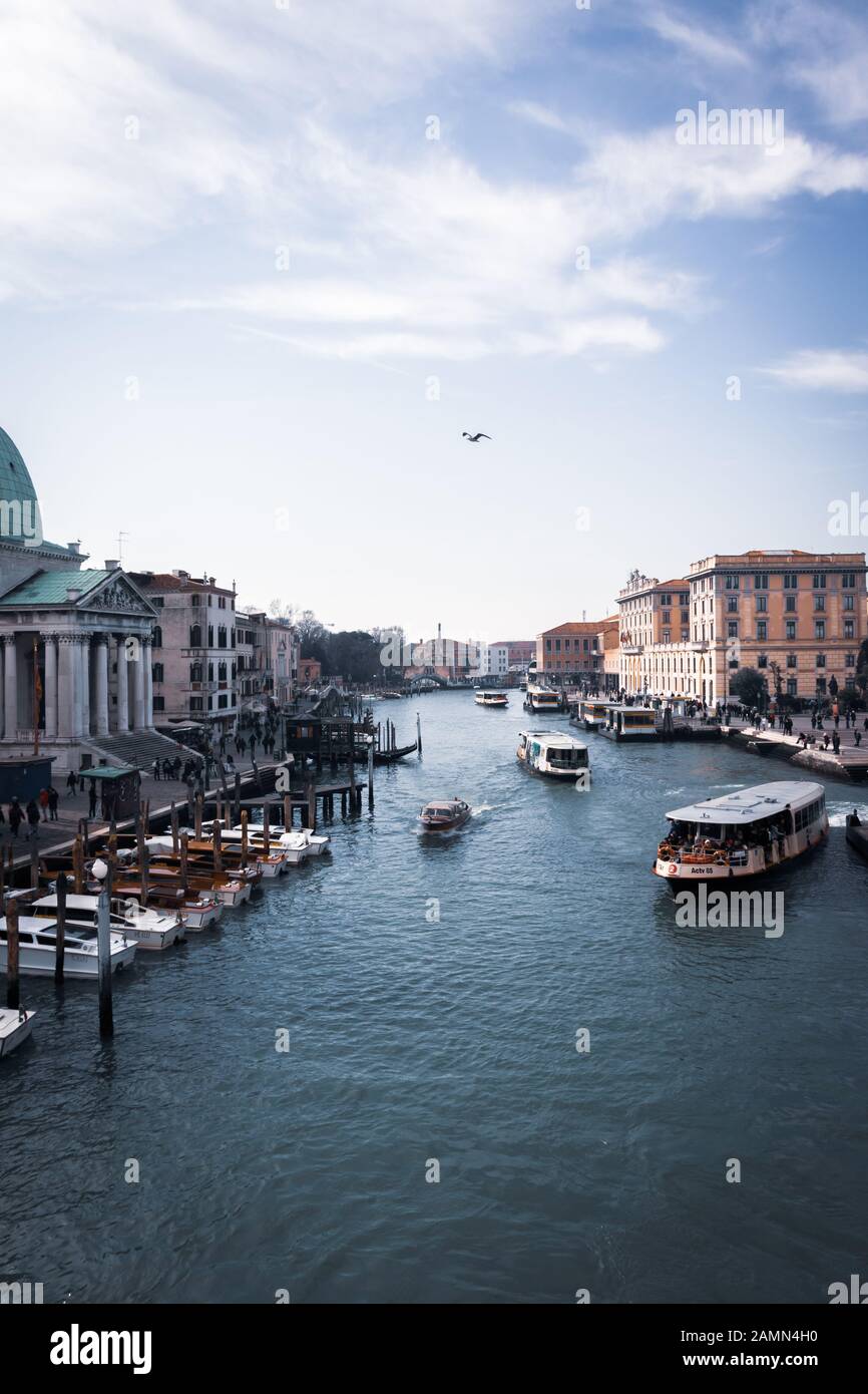 Venise la ville sur l'eau. Banque D'Images