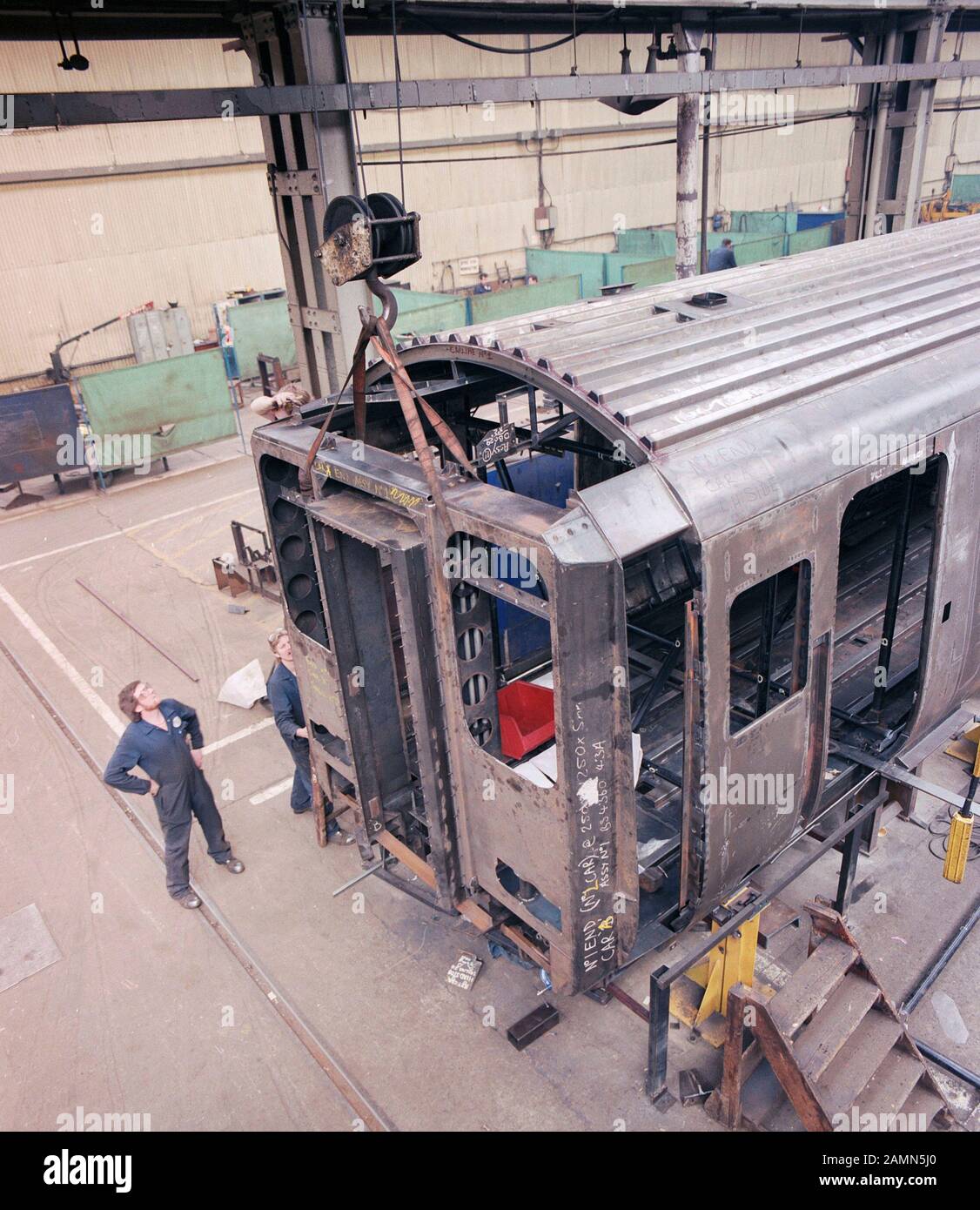 1989 et construction Des premiers Trains Pacer, à Procor Engineering, Horbury Wakefield, West Yorkshire, nord de l'Angleterre, Royaume-Uni Banque D'Images
