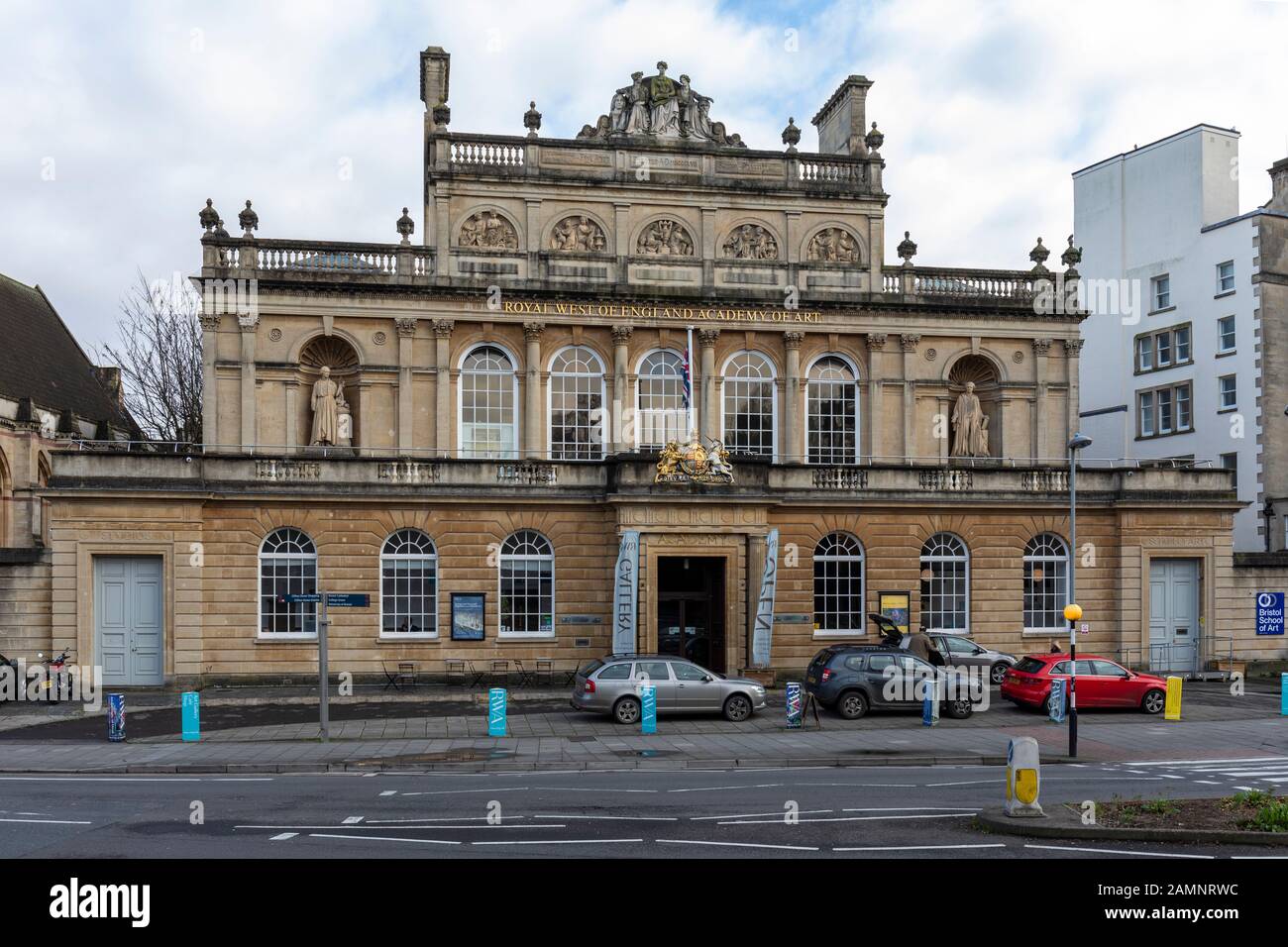 Académie royale d'art de l'Ouest de l'Angleterre, Queens Road, Clifton, ville de Bristol, Angleterre, ROYAUME-UNI Banque D'Images
