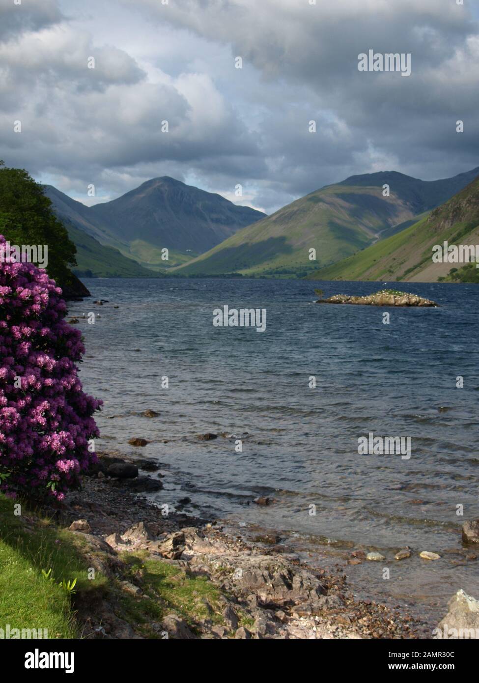 Wast Water situé à Wasdale, dans le district du lac. Royaume-Uni Banque D'Images