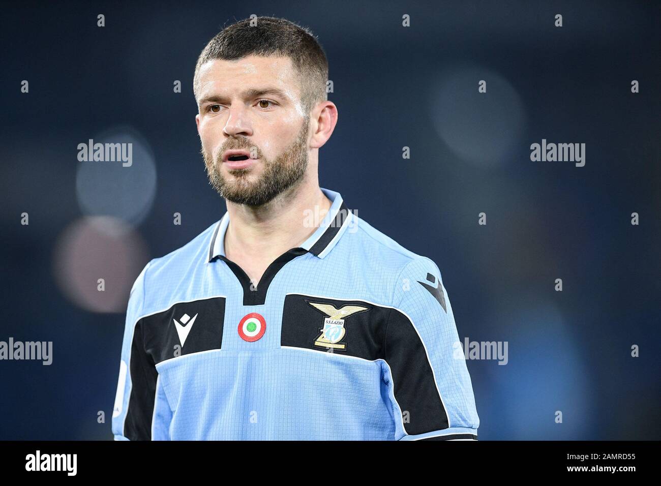 Rome, Italie. 14 janvier 2020. Valon Berisha de SS Lazio lors du match de la coupe italienne entre Latium et Cremonese à Stadio Olimpico, Rome, Italie, le 14 janvier 2020. Photo De Giuseppe Maffia. Crédit: Uk Sports Pics Ltd/Alay Live News Banque D'Images