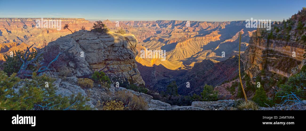 Hammer Rock Près De Shoshone Point, Plateau Sud, Grand Canyon, Arizona, États-Unis Banque D'Images