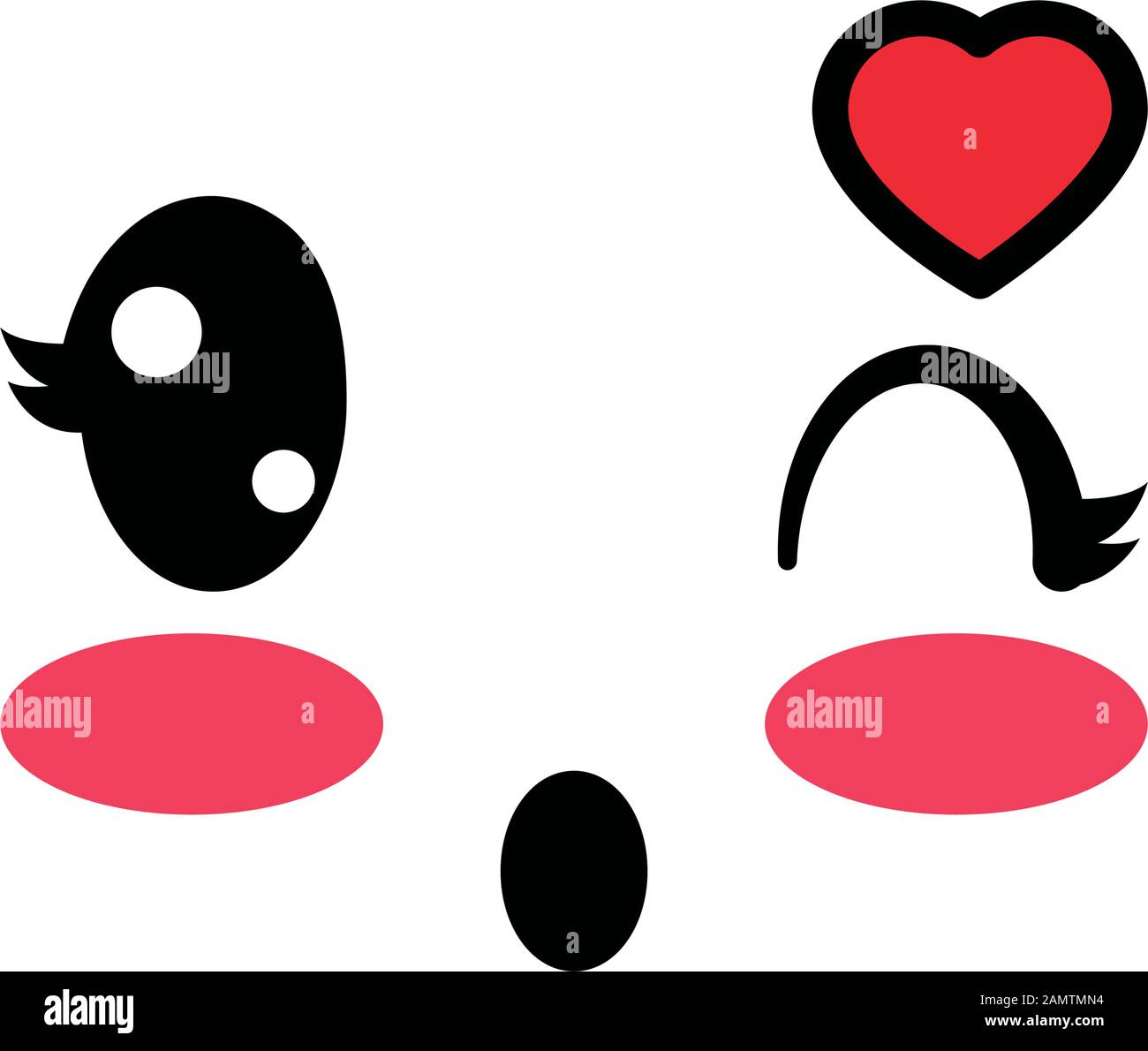 Kawaii Cute Cœur Dans L Amour Image Vectorielle Stock Alamy Kawaii Cute Cœur Dans L Amour Image Vectorielle Stock Alamy