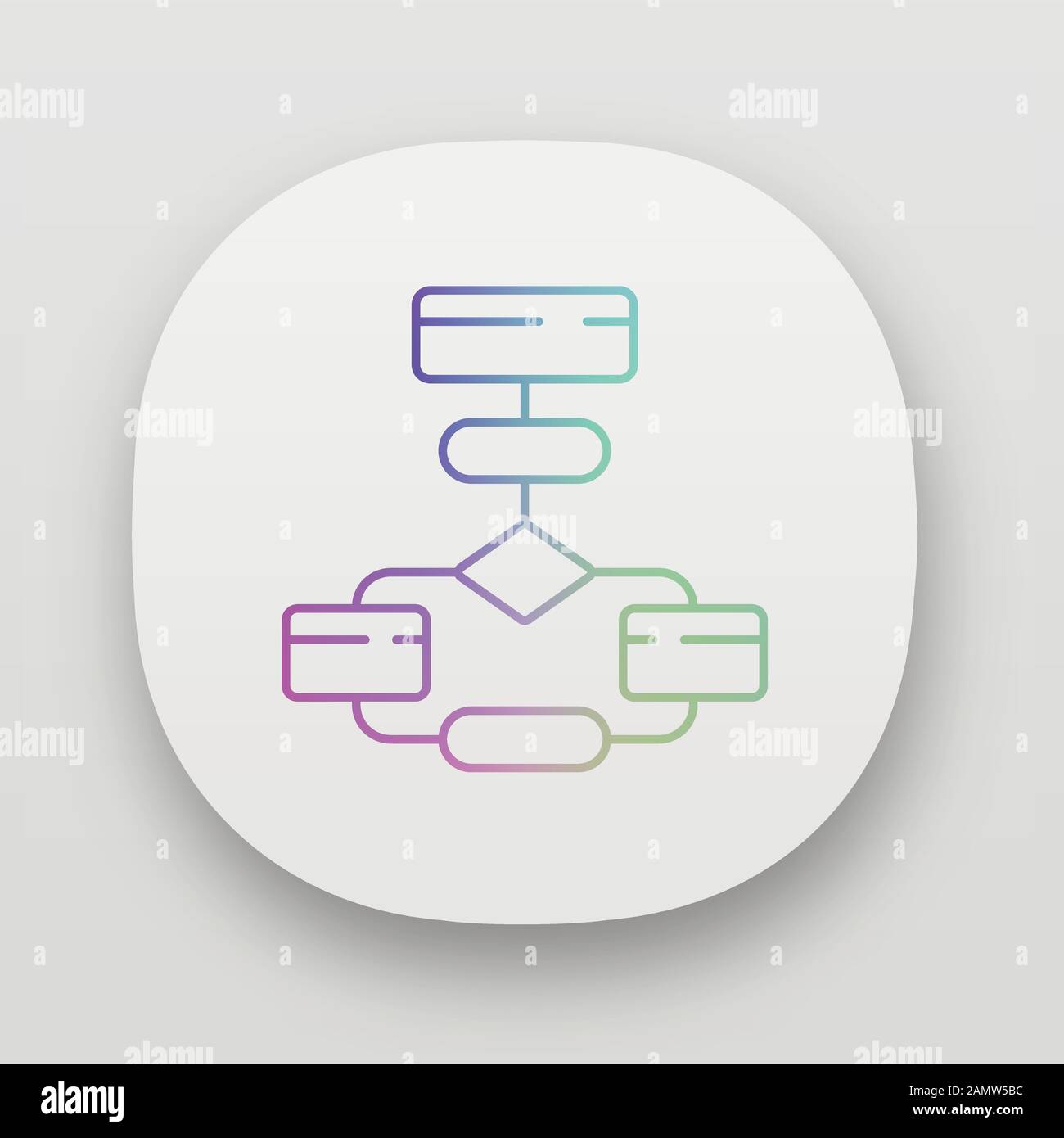 Diagrama de flujo del programa Banque d'images vectorielles - Alamy