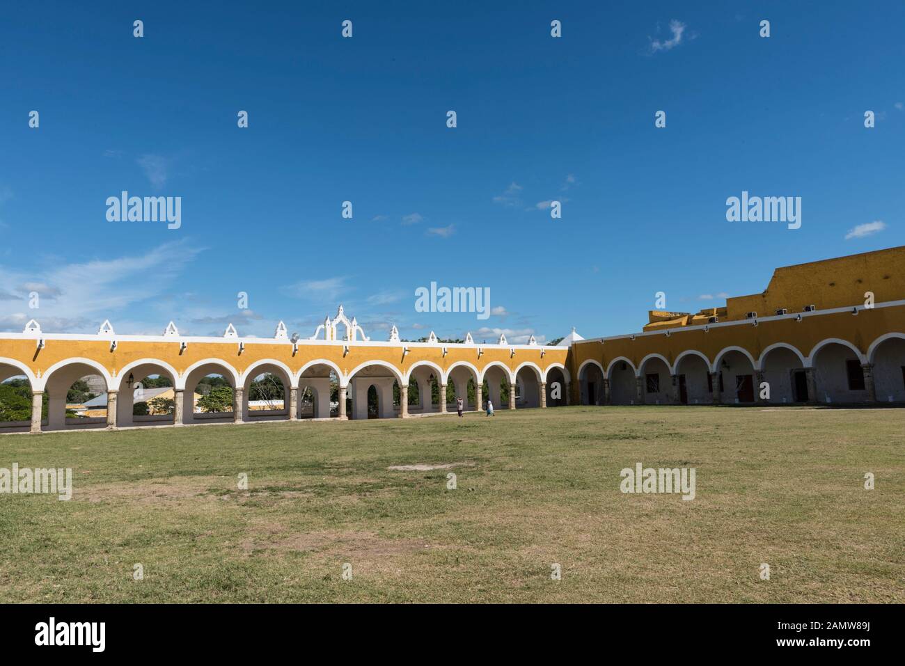 Izamal monastère à Yucatan, Mexique Banque D'Images