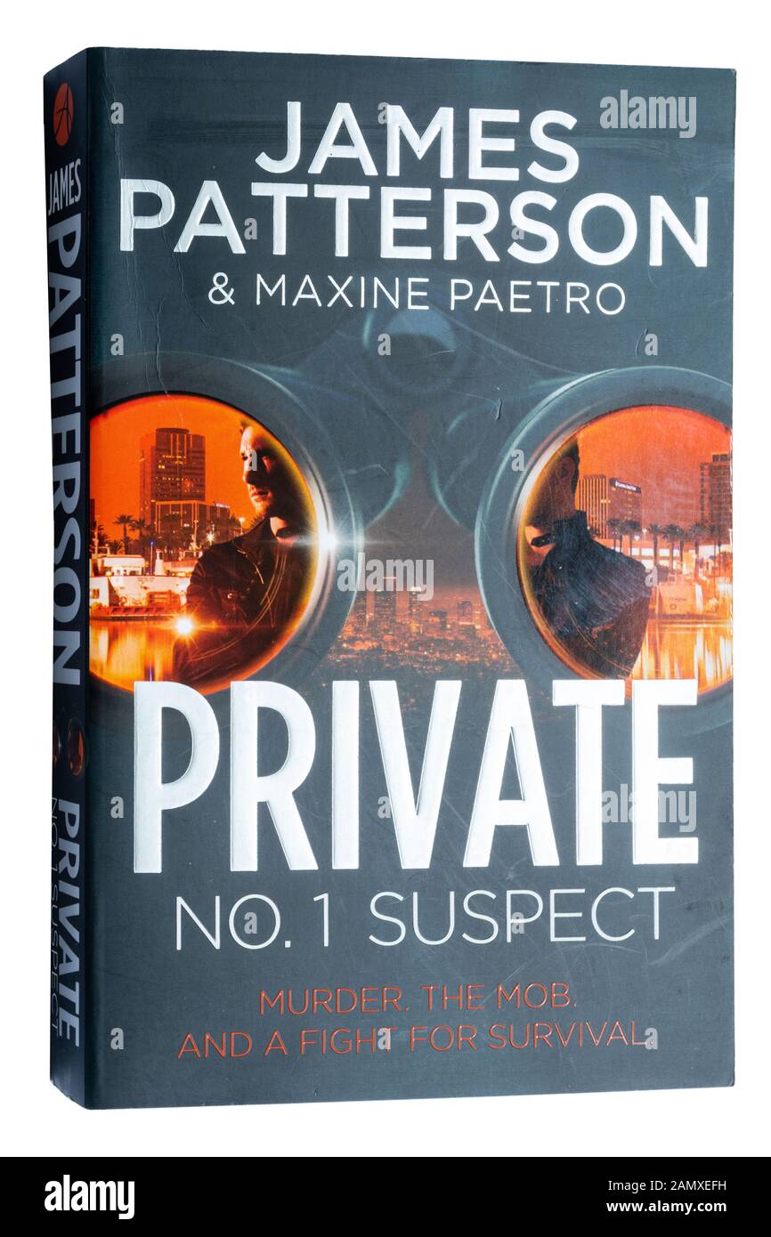 Suspect privé no 1 (suspect numéro 1) roman de James Patterson & Maxine Paetro Banque D'Images