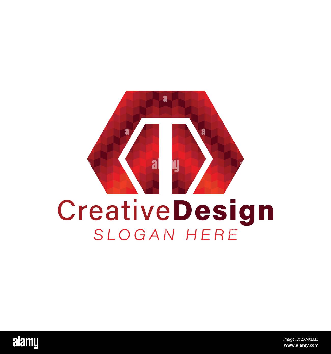 Lettre initiale M Idées géométriques Modernes logo. Logo inspiration. Illustration Du Vecteur De Modèle. Isolé Sur Fond Blanc Illustration de Vecteur