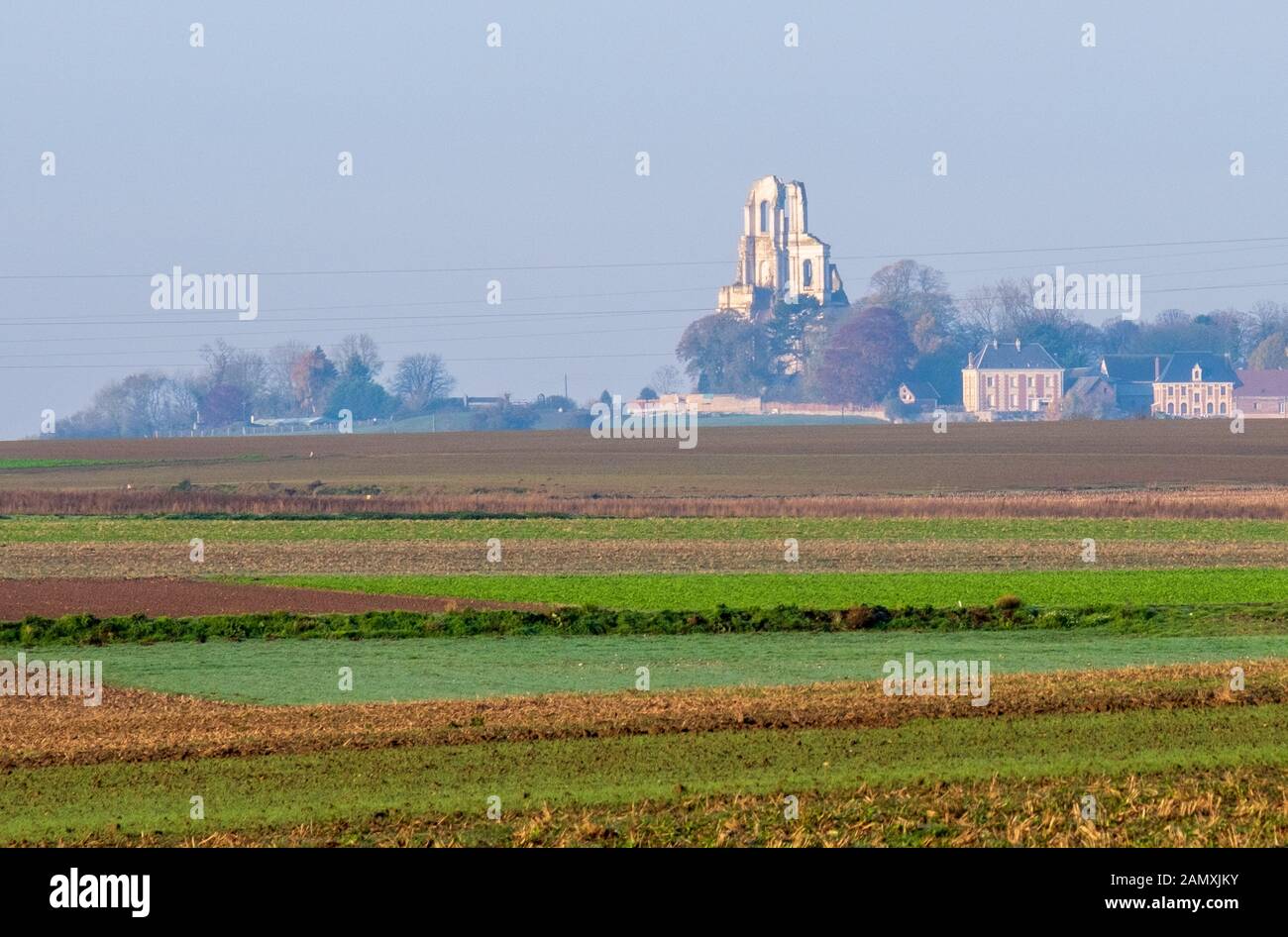 Monument des Fraternisations sur la Trêve de Noël au cimetière de la Targette 05 Banque D'Images