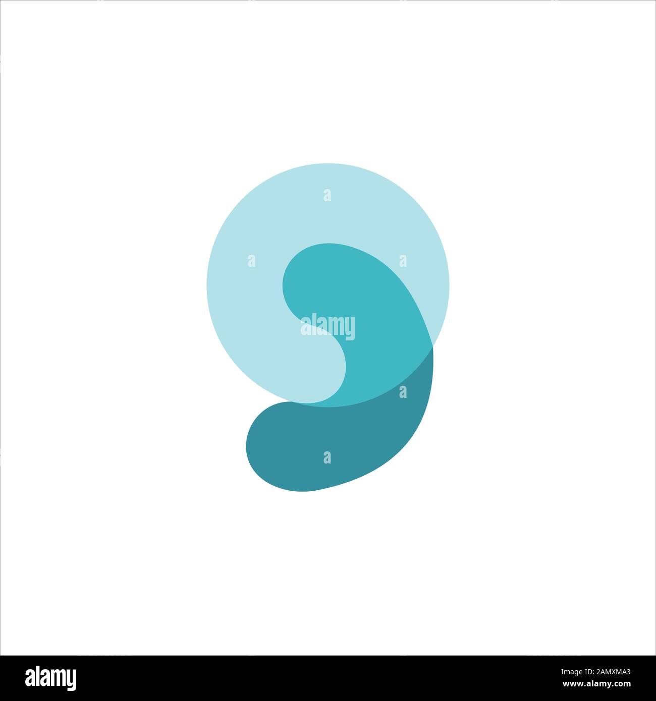 Lettre initiale g vecteur conception logo Illustration de Vecteur