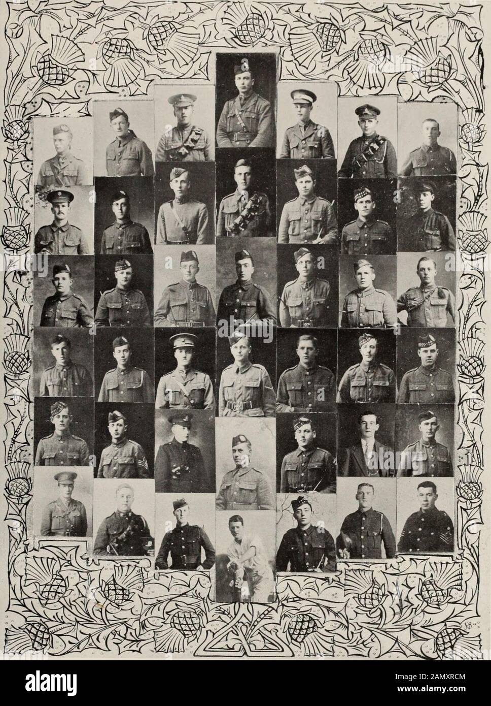 Rouleau D Honneur Des Eleves Et Du Personnel De L Ecole Secondaire Dunfermline Jw 1 S Pp I Lr Wms Fia 3 Sl Kt Ko Cs Ja A Ferguson L Cpl T Gt Davidson Cm G Gt I I J Macfiei A