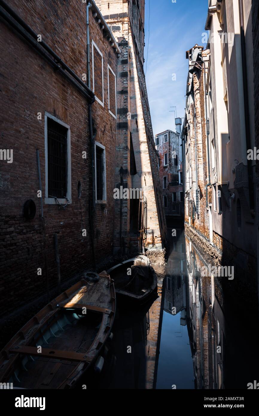 Venise la ville sur l'eau. Banque D'Images