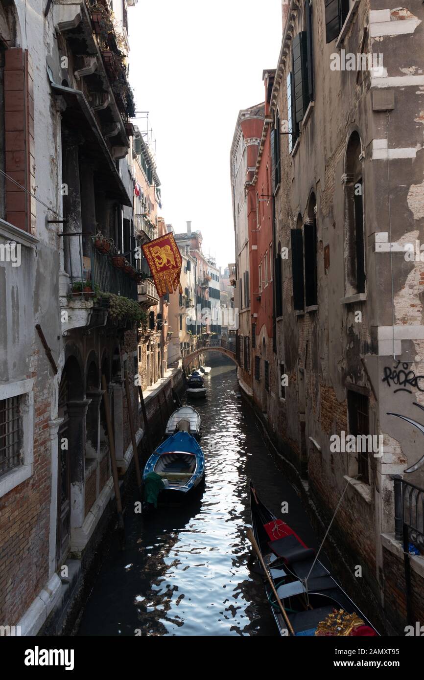 Venise la ville sur l'eau. Banque D'Images