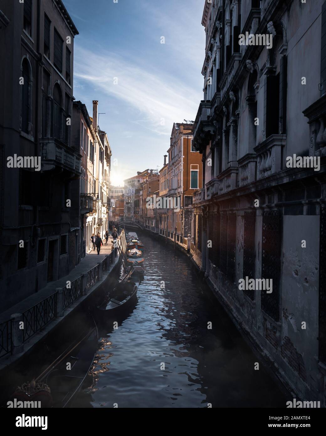 Venise la ville sur l'eau. Banque D'Images