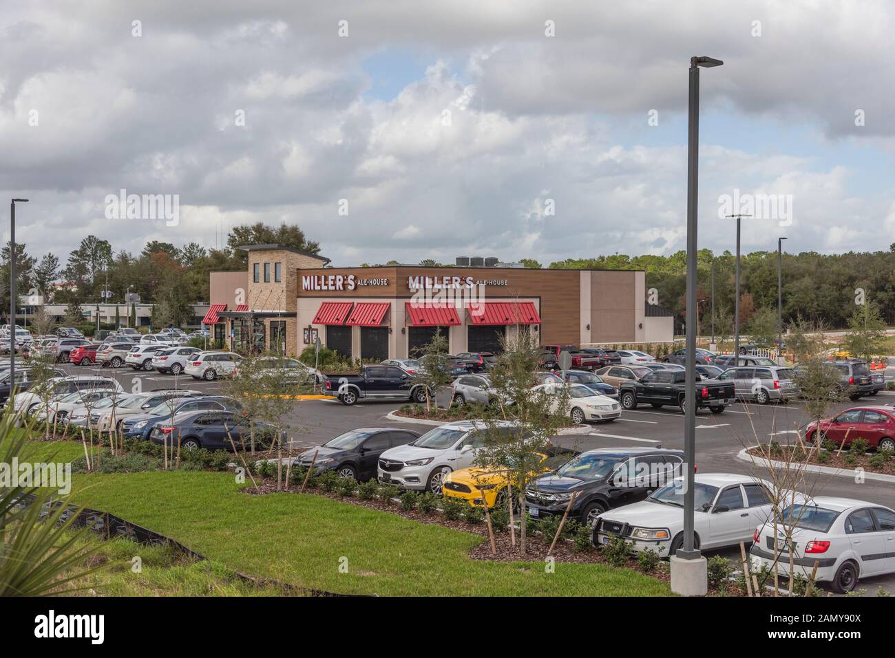 Miller's Ale House Sports Bar Lady Lake, Florida USA Banque D'Images