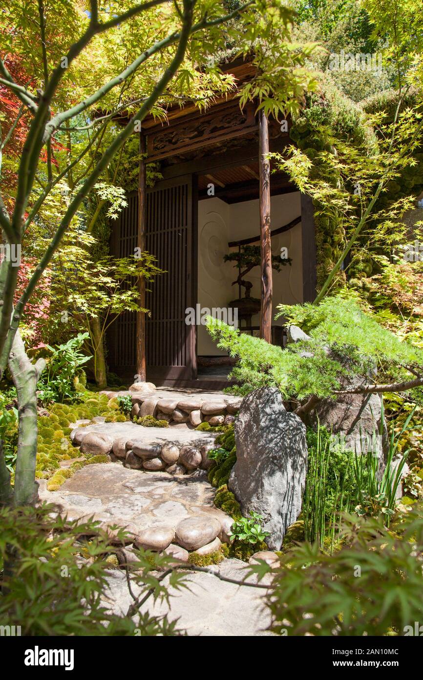 TOGENKYO - un paradis sur terre RHS Chelsea Flower Show 2014 ISHIARA KAZUYUKI - ISHIARA KAZUYUKI DESIGN LABORATORY Banque D'Images